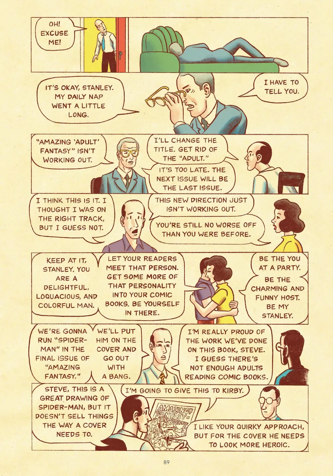 I Am Stan: A Graphic Biography of the Legendary Stan Lee  (Part 1) part 95