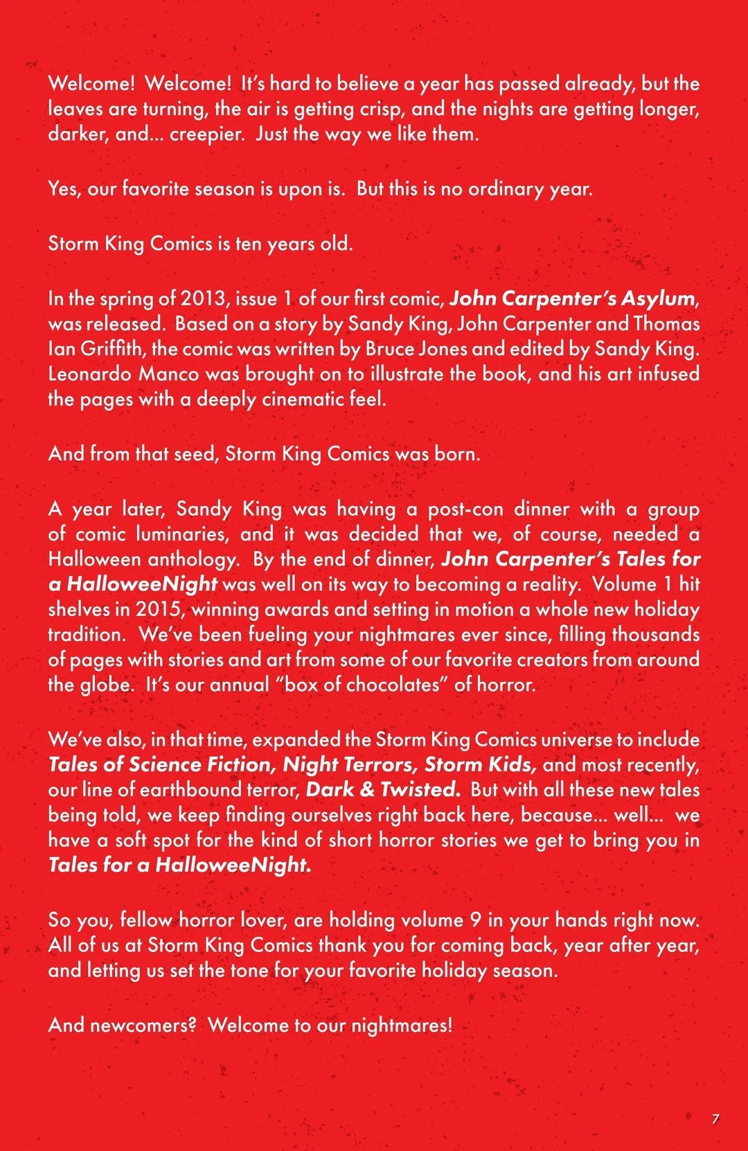 John Carpenter's Tales for a HalloweeNight part 7