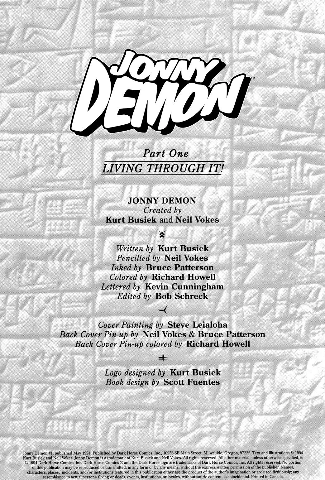 Jonny Demon #1 part 2