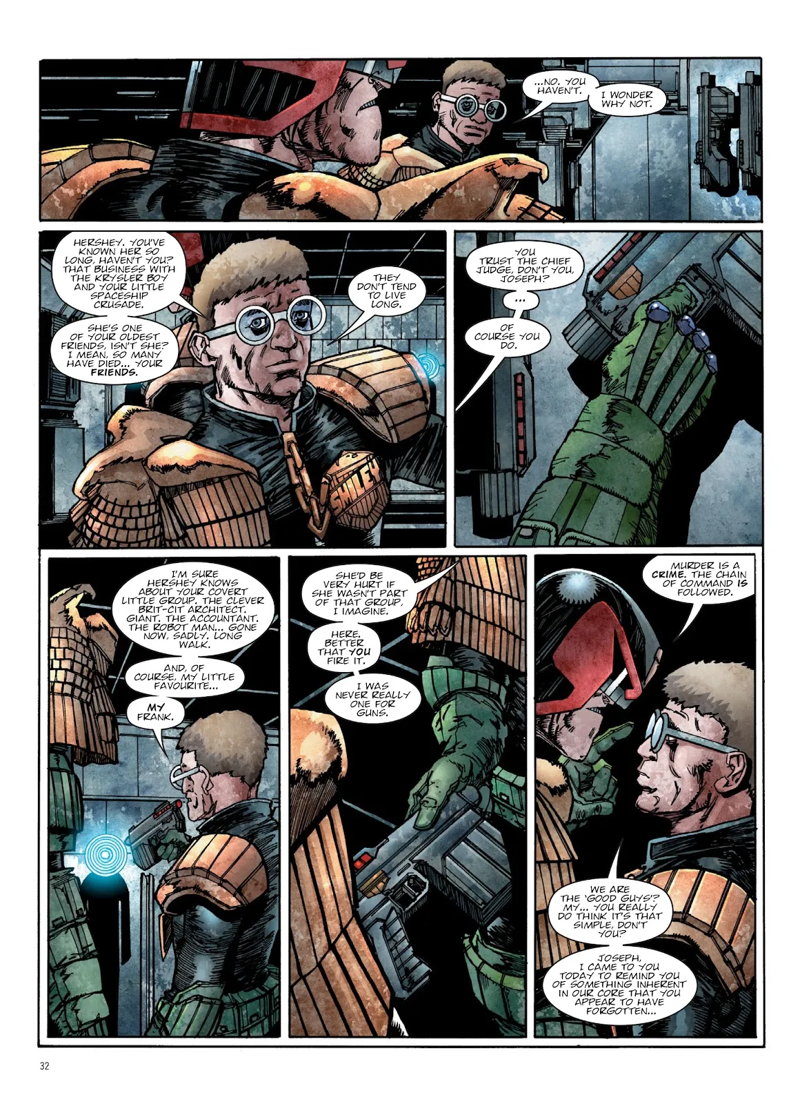 Judge Dredd: The Small House  part 34