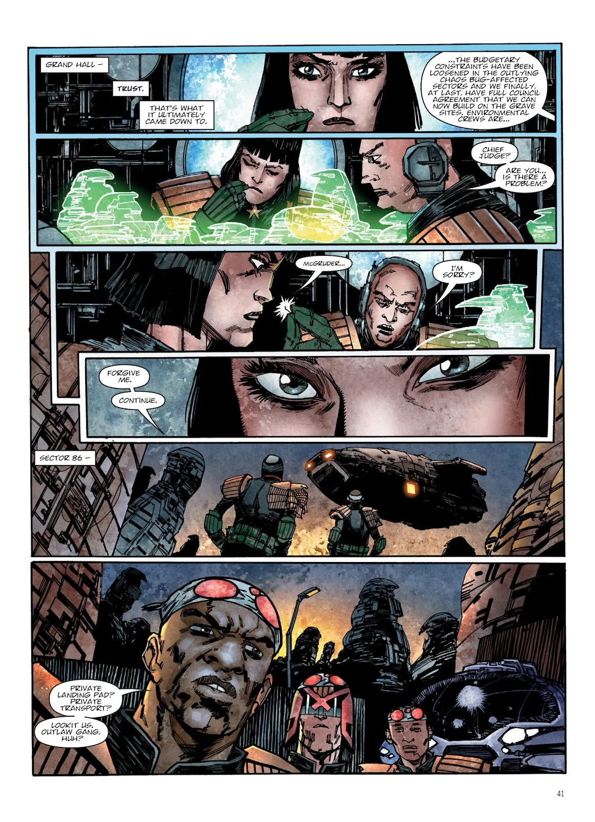 Judge Dredd: The Small House  part 43