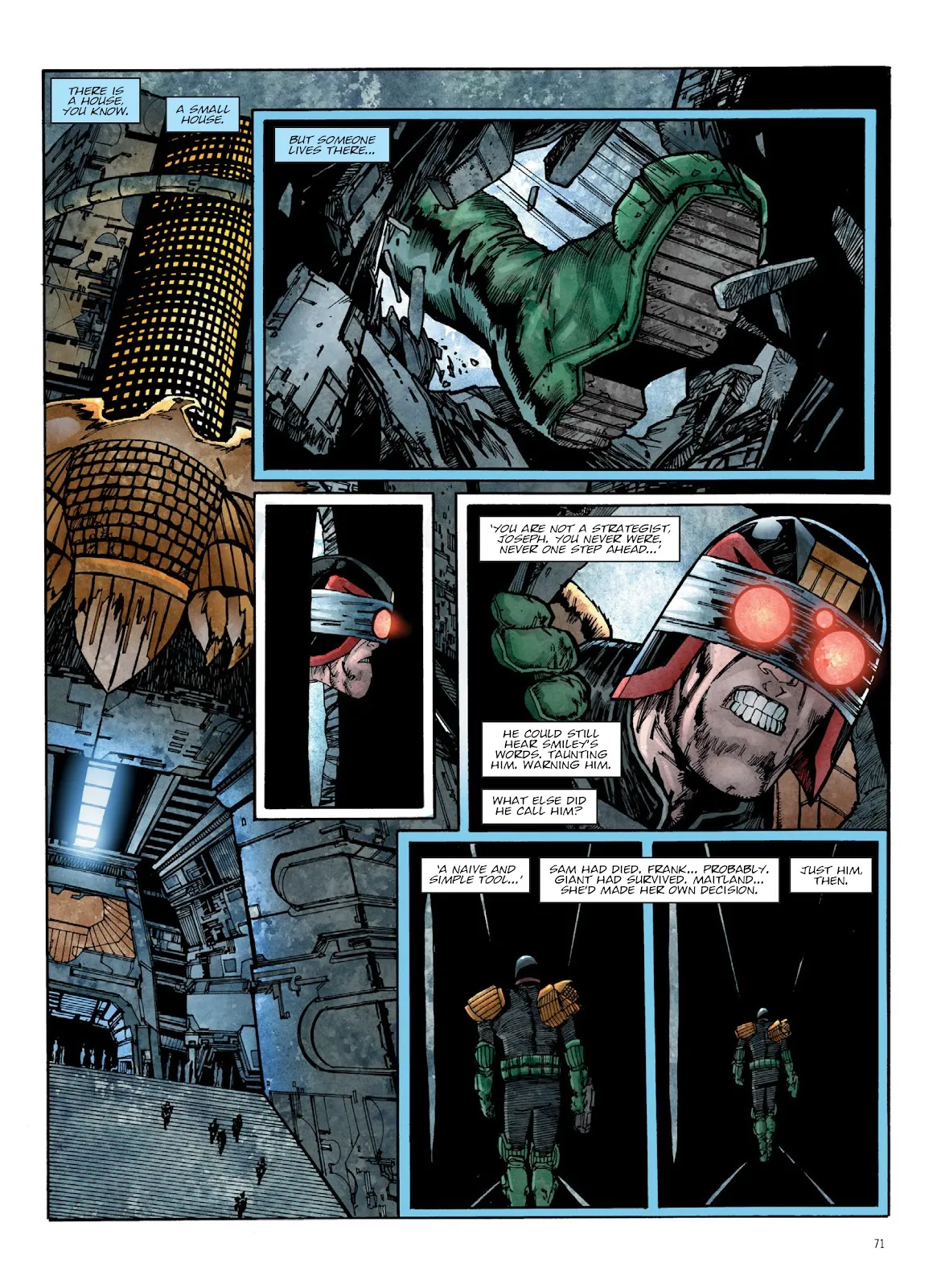 Judge Dredd: The Small House  part 73