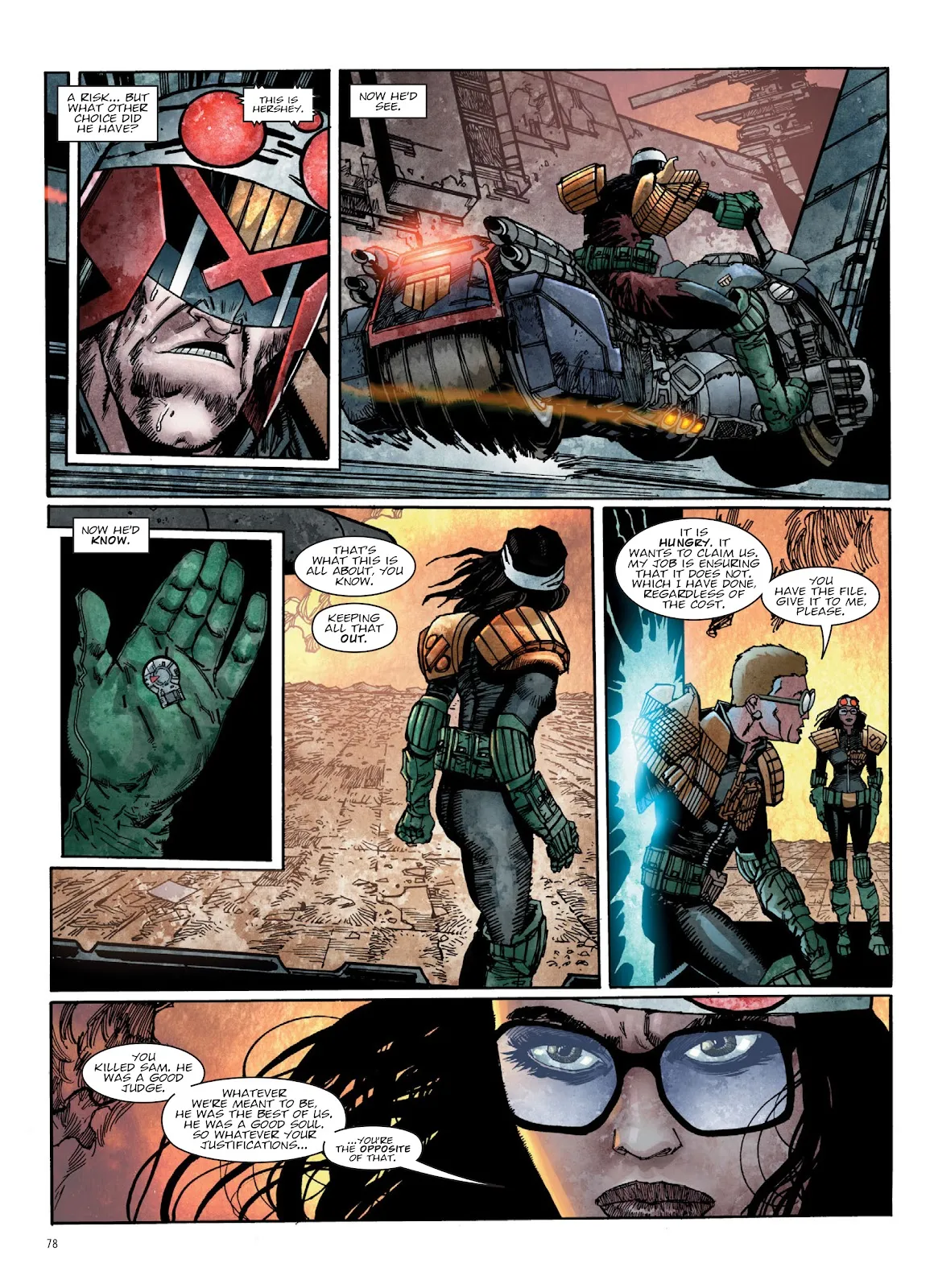 Judge Dredd: The Small House  part 80
