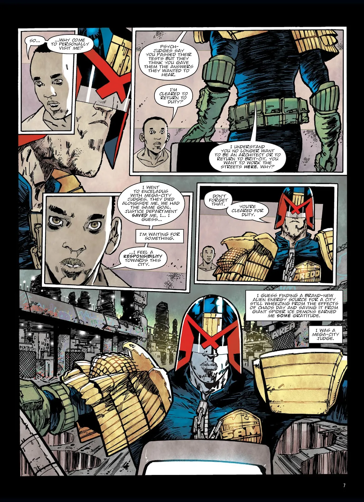 Judge Dredd: The Small House  part 9