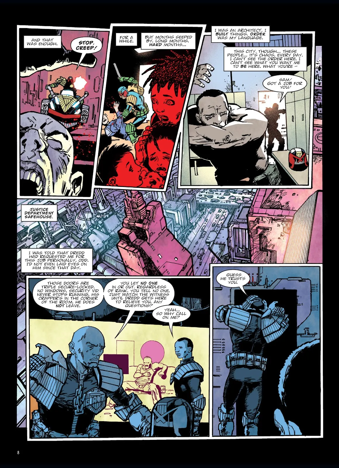 Judge Dredd: The Small House  part 10