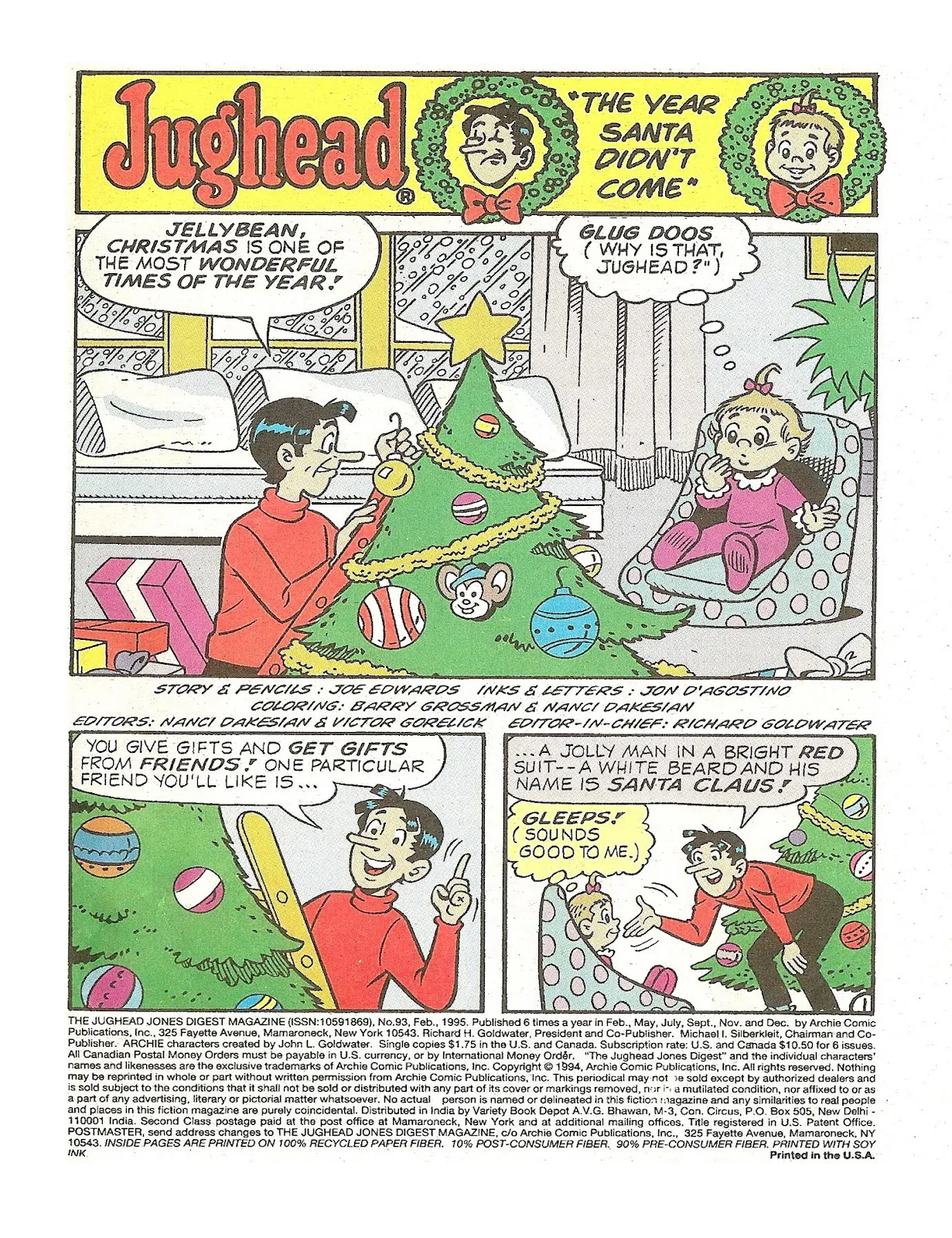 Jughead Jones Comics Digest #93 part 3