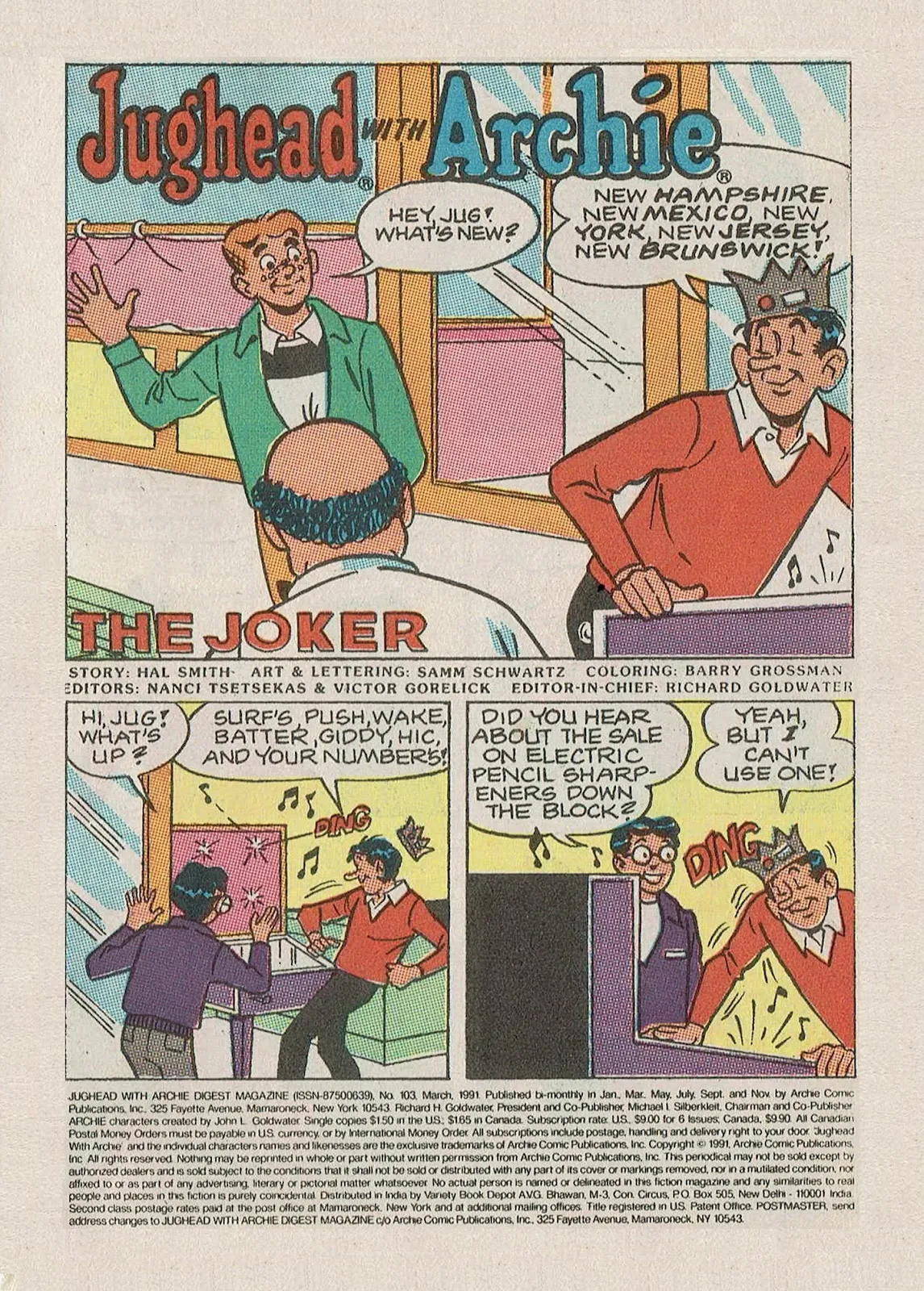 Jughead with Archie Digest Magazine #103 part 3