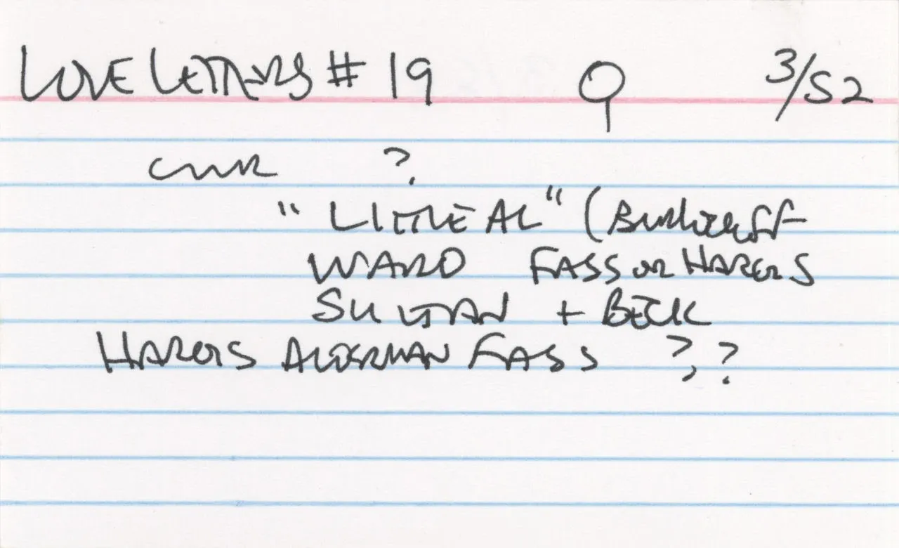 Love Letters #19 part 37