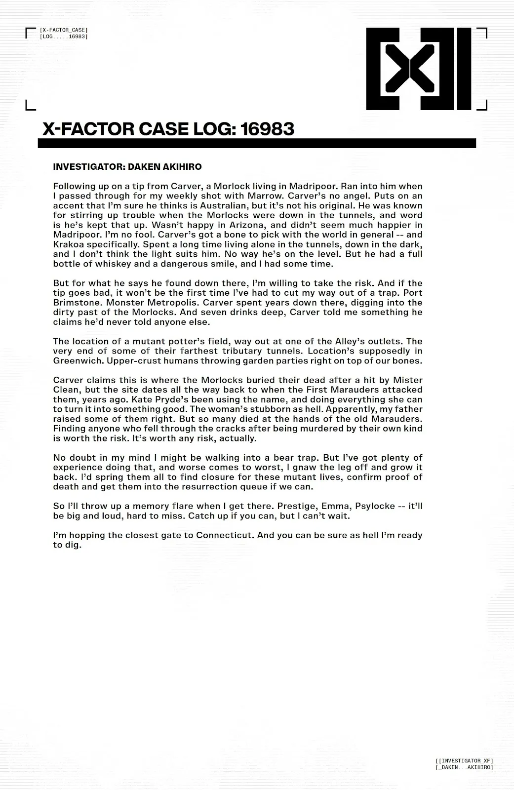 Marauders by Steve Orlando  (Part 1) part 19