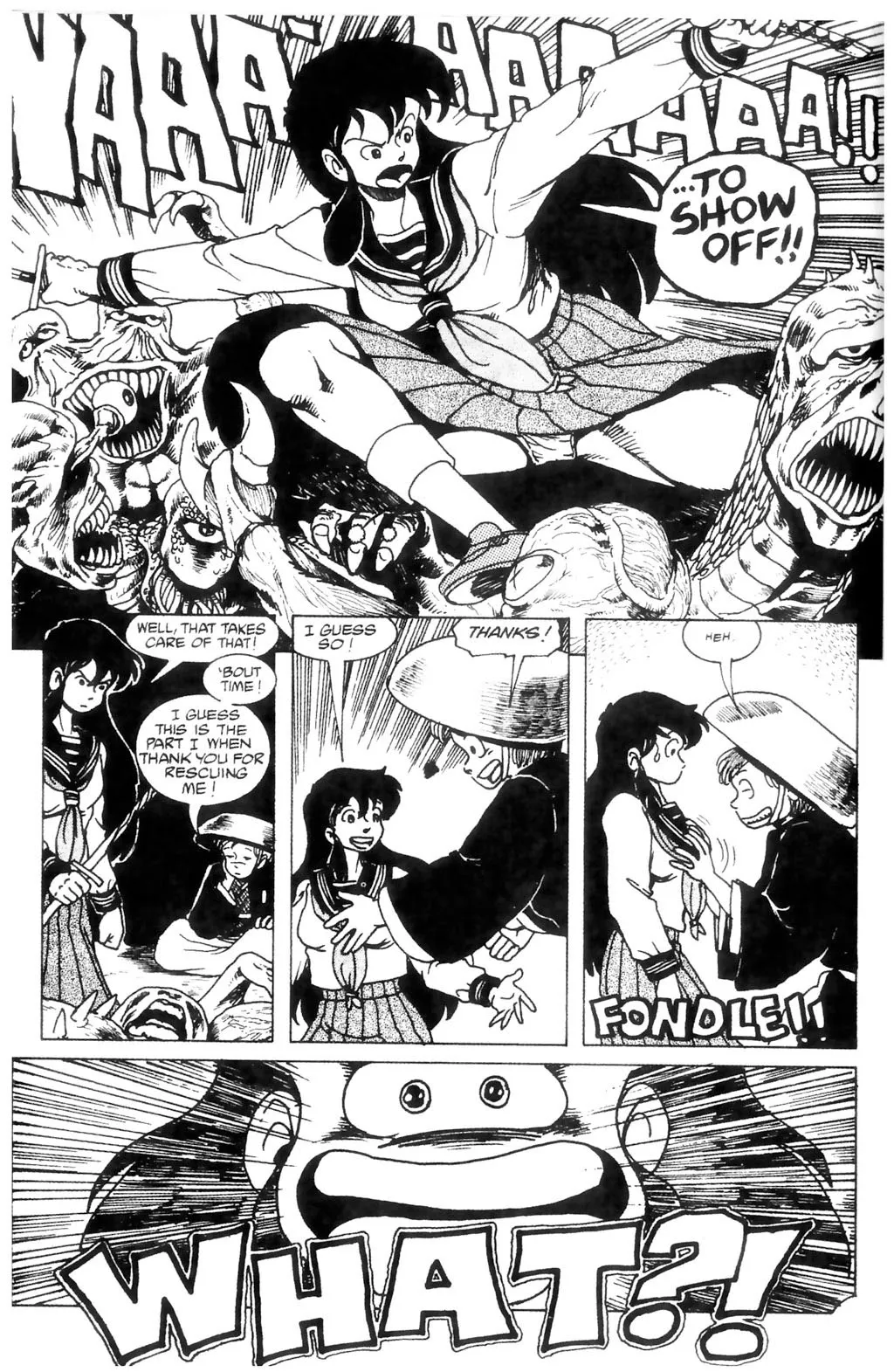 Ninja High School: Of Rats & Men  part 16