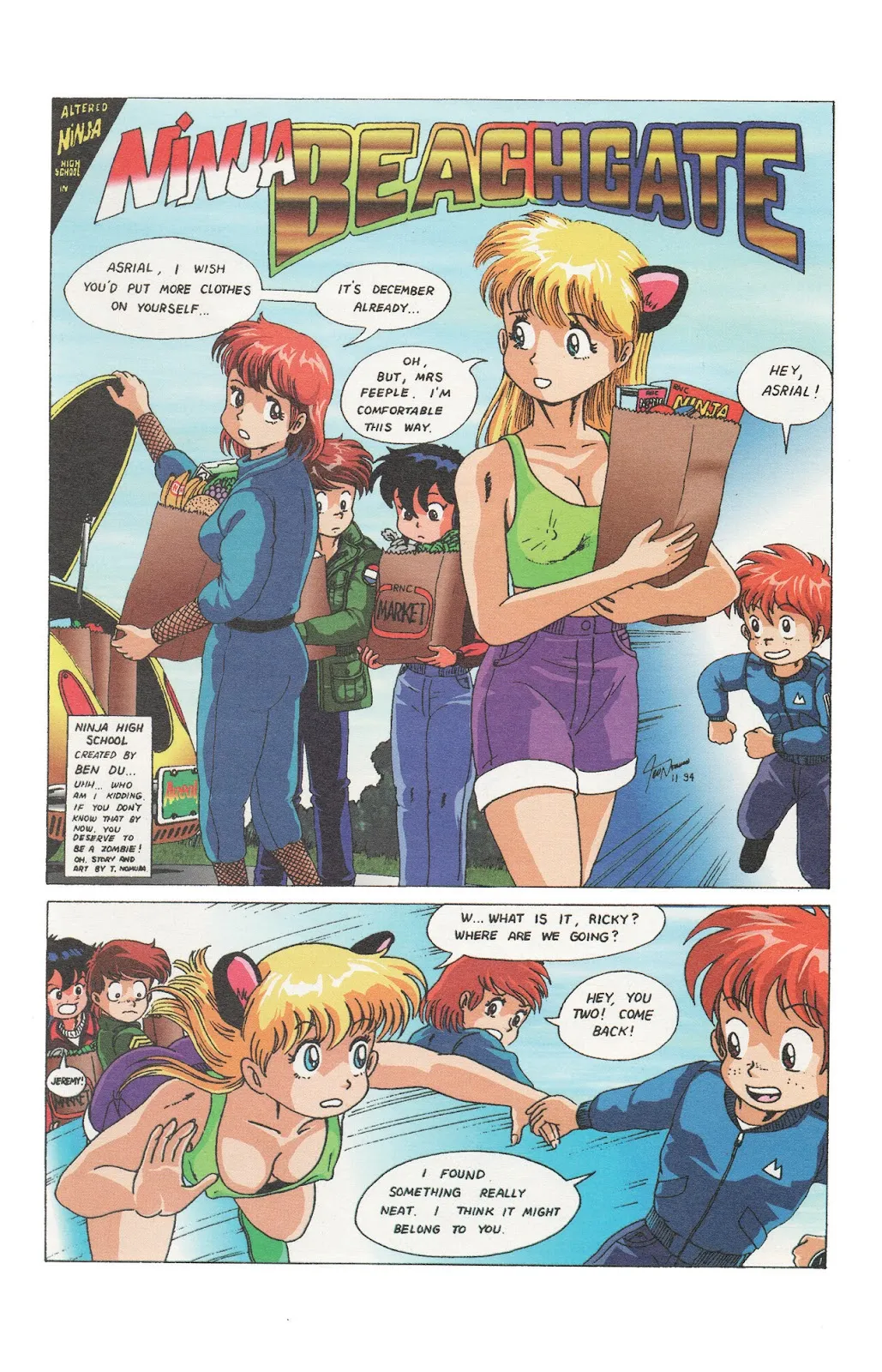 Ninja High School Swimsuit #3 part 11