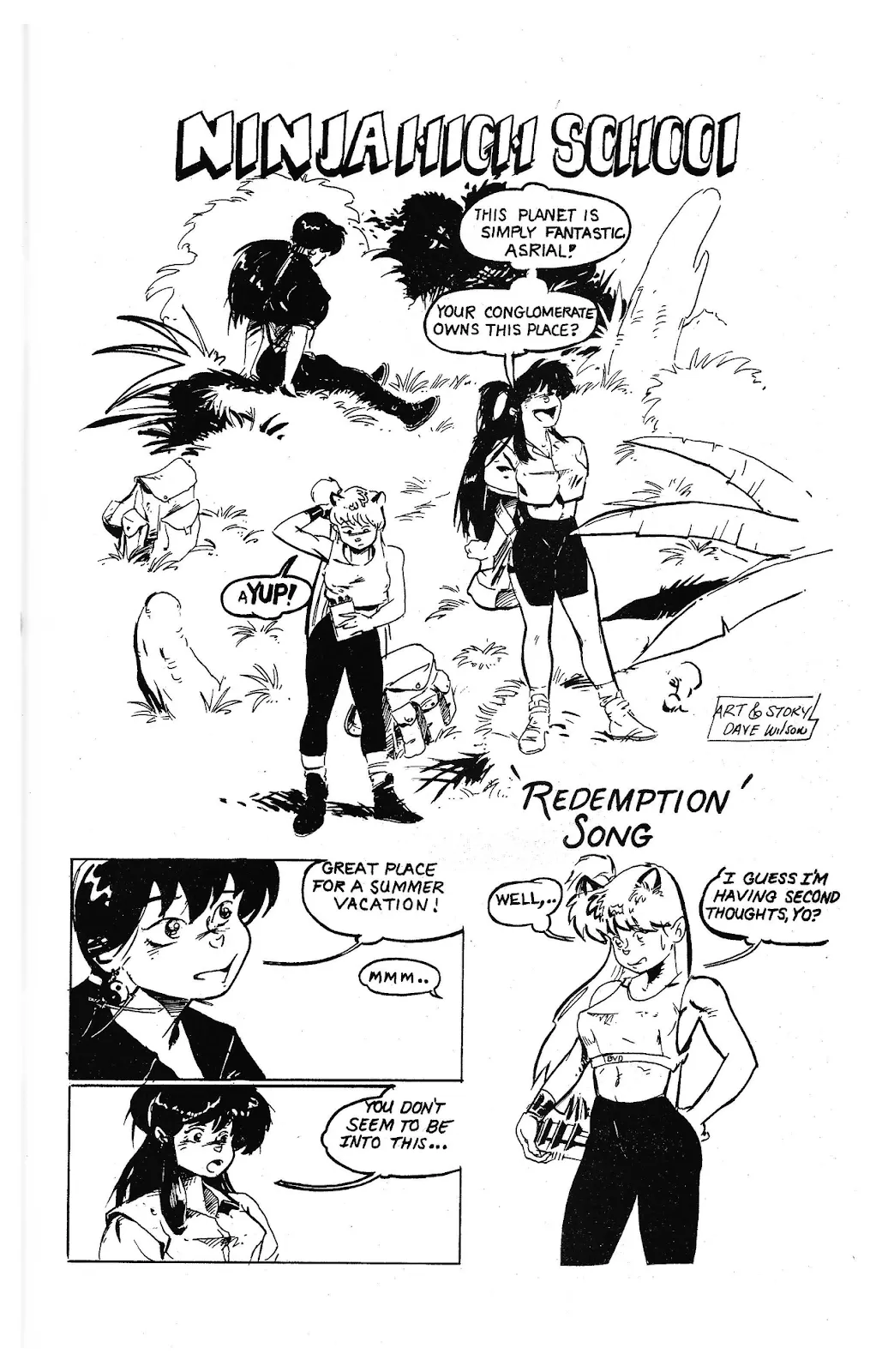 Ninja High School Yearbook #3 part 15