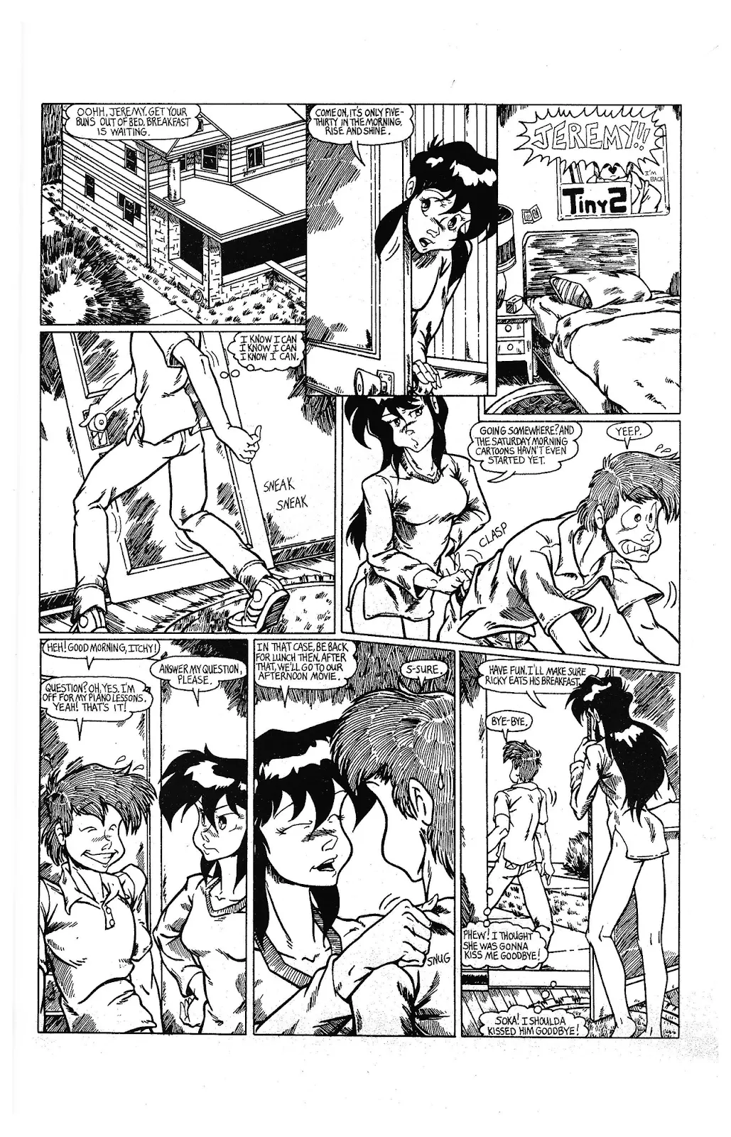Ninja High School Yearbook #3 part 56