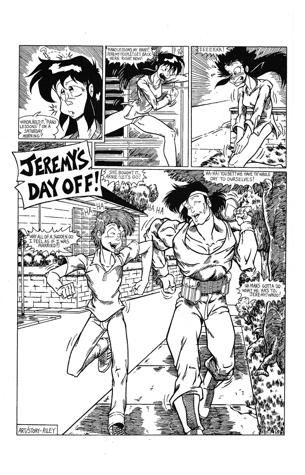 Ninja High School Yearbook #3 part 57