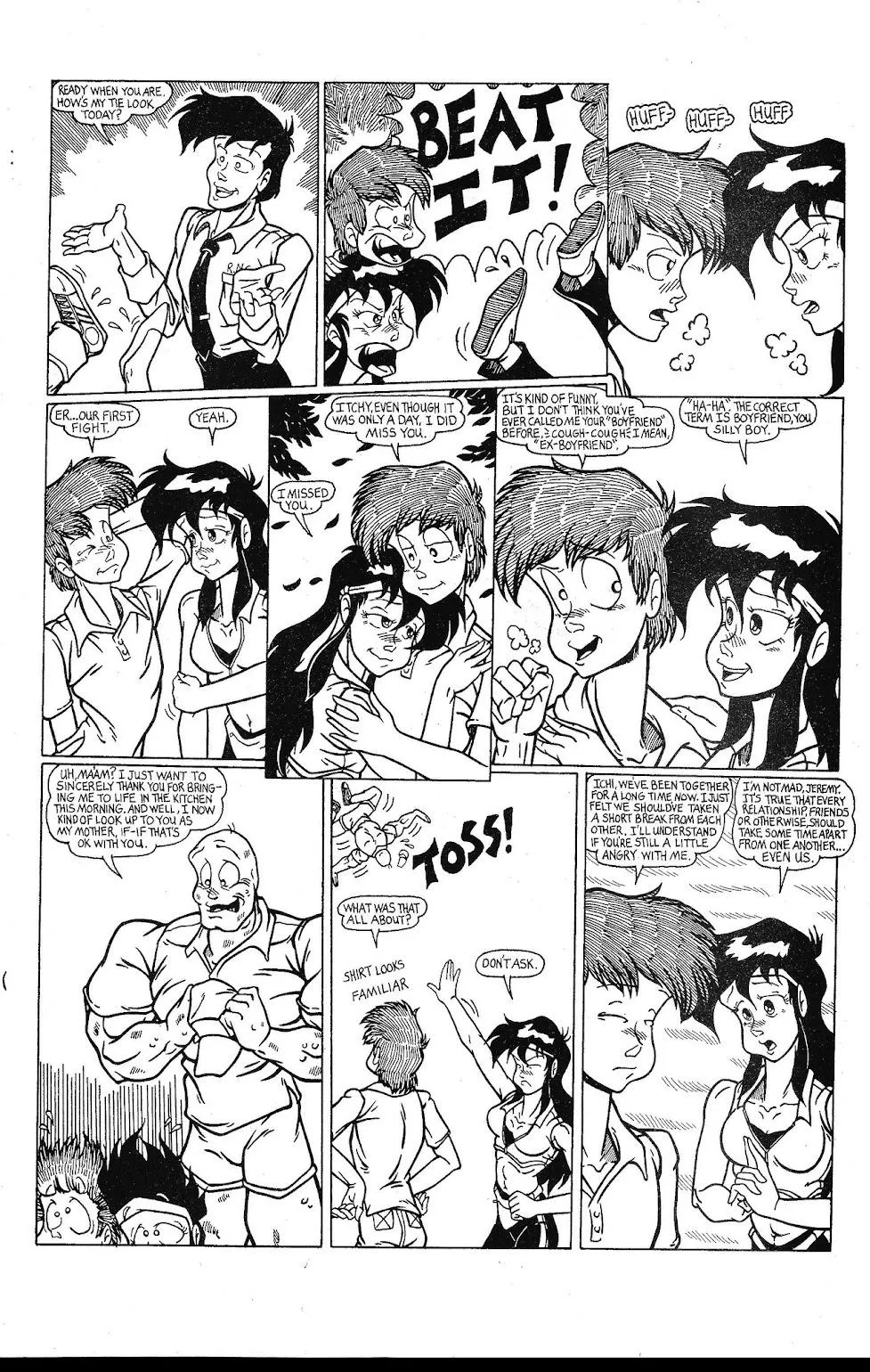 Ninja High School Yearbook #3 part 67