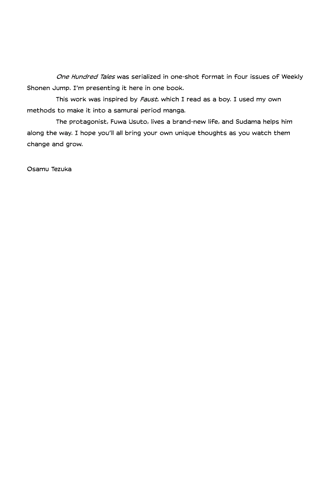 One Hundred Tales  (Part 1) part 3