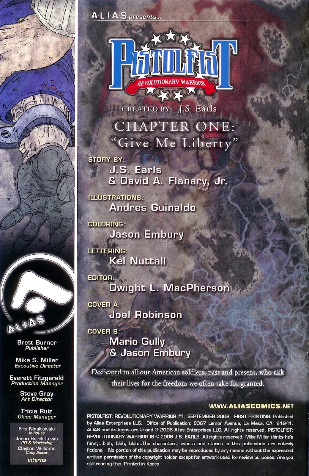 Pistolfist Revolutionary Warrior #1 part 2
