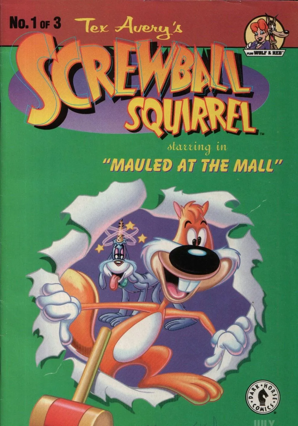 Screwball Squirrel #1 part 1