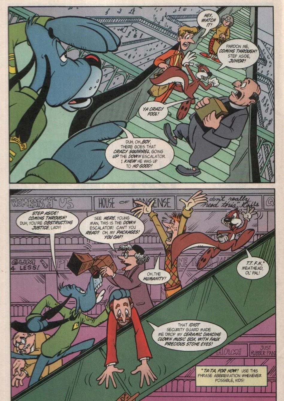Screwball Squirrel #1 part 6