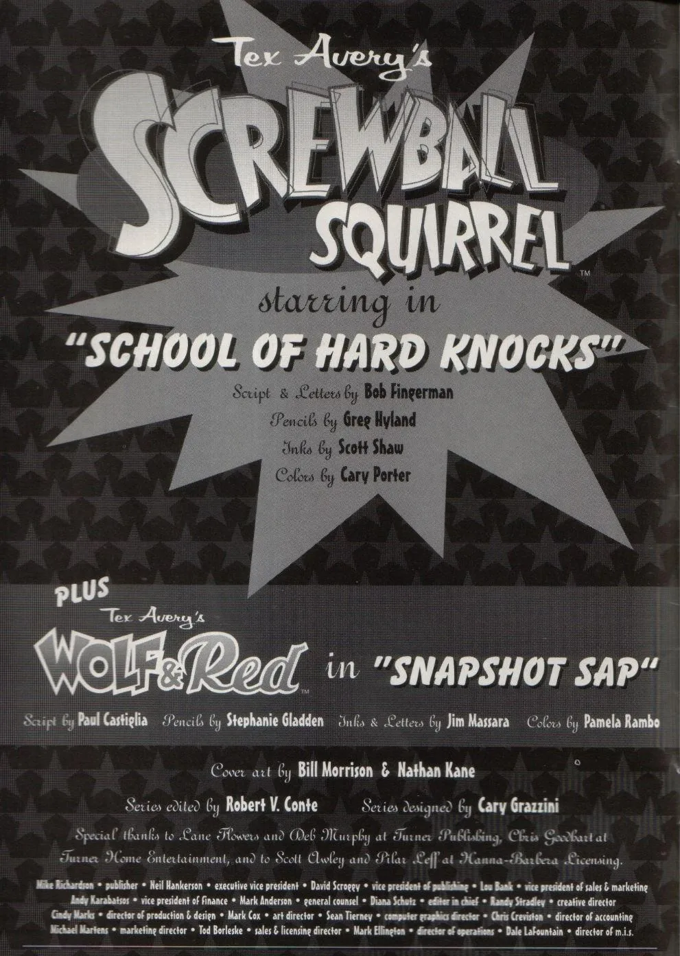 Screwball Squirrel #3 part 2