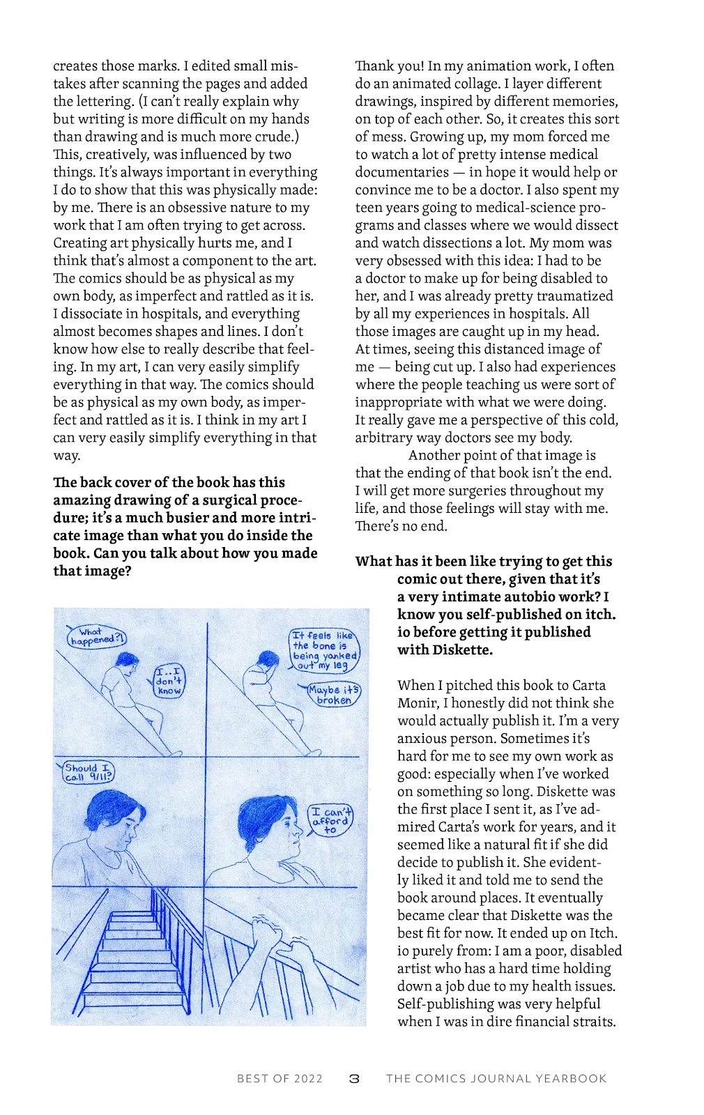 The Comics Journal Yearbook: Best of 2022  part 11