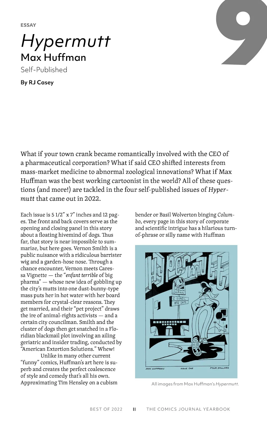 The Comics Journal Yearbook: Best of 2022  part 19