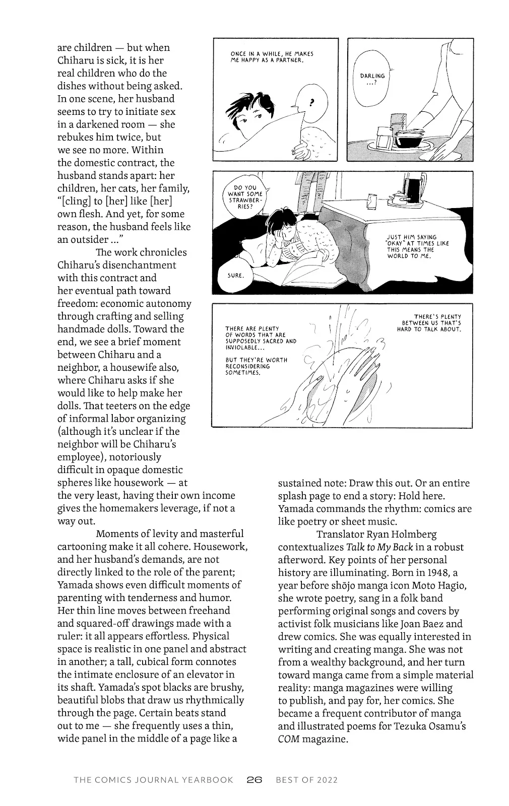 The Comics Journal Yearbook: Best of 2022  part 34