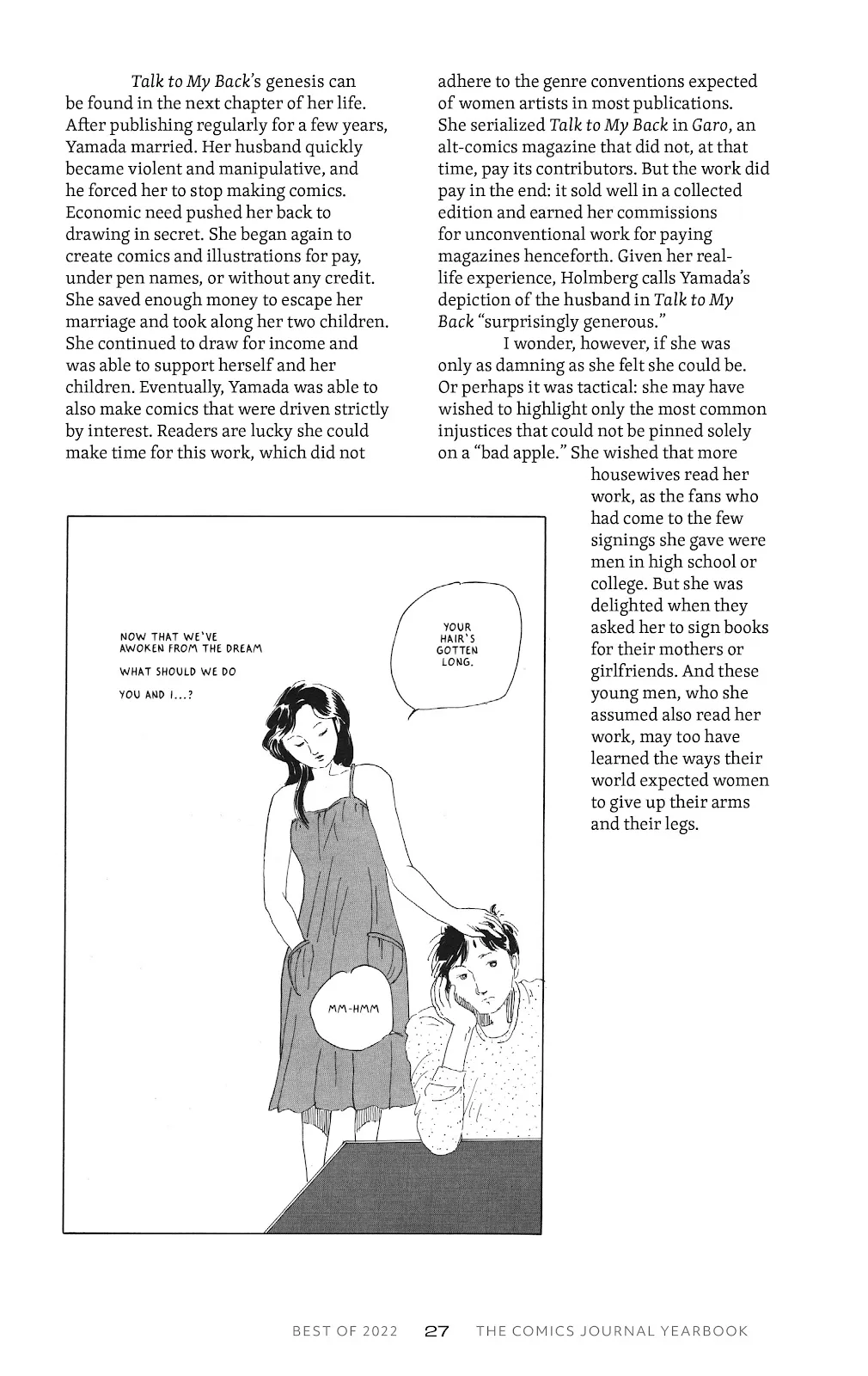 The Comics Journal Yearbook: Best of 2022  part 35