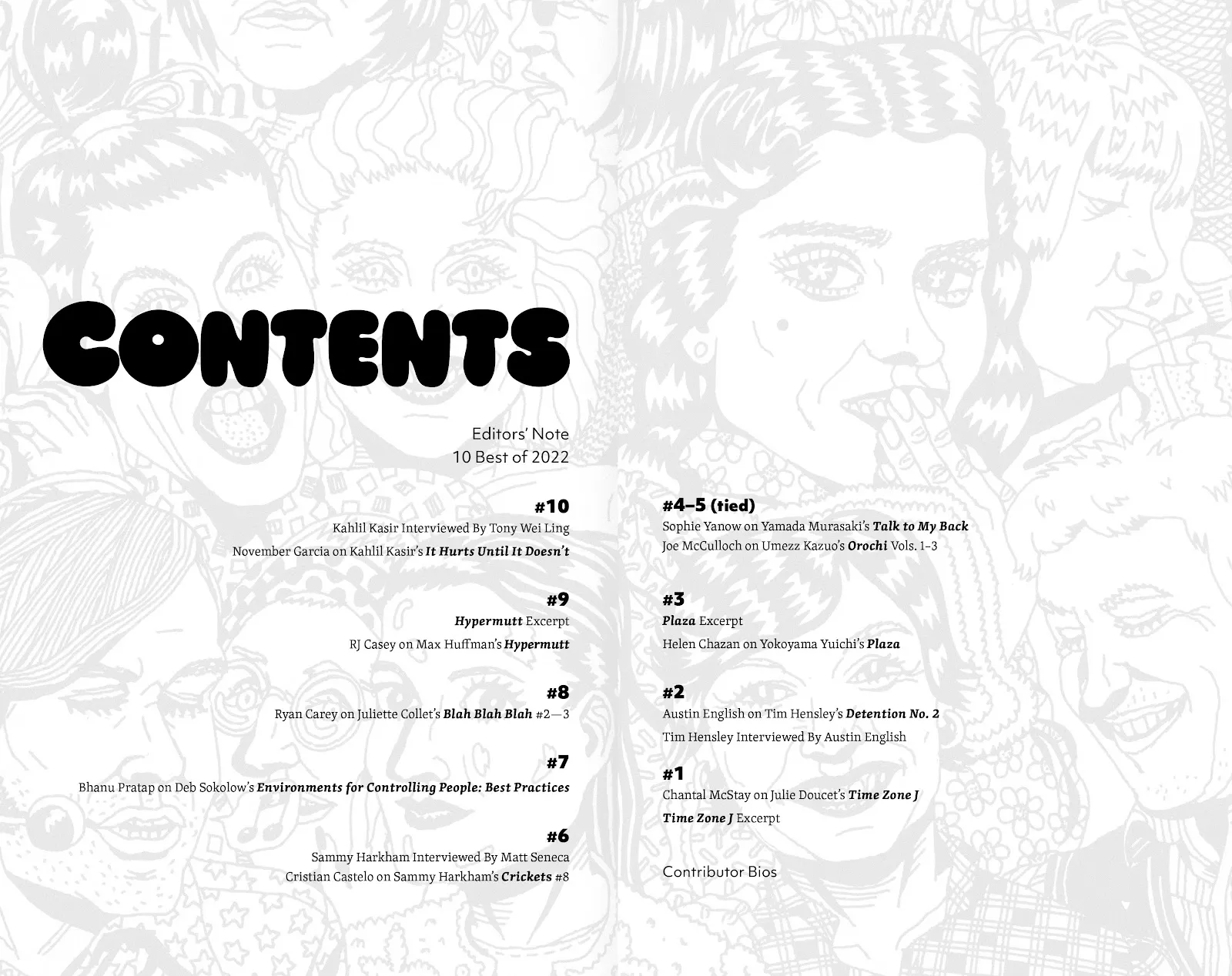 The Comics Journal Yearbook: Best of 2022  part 5