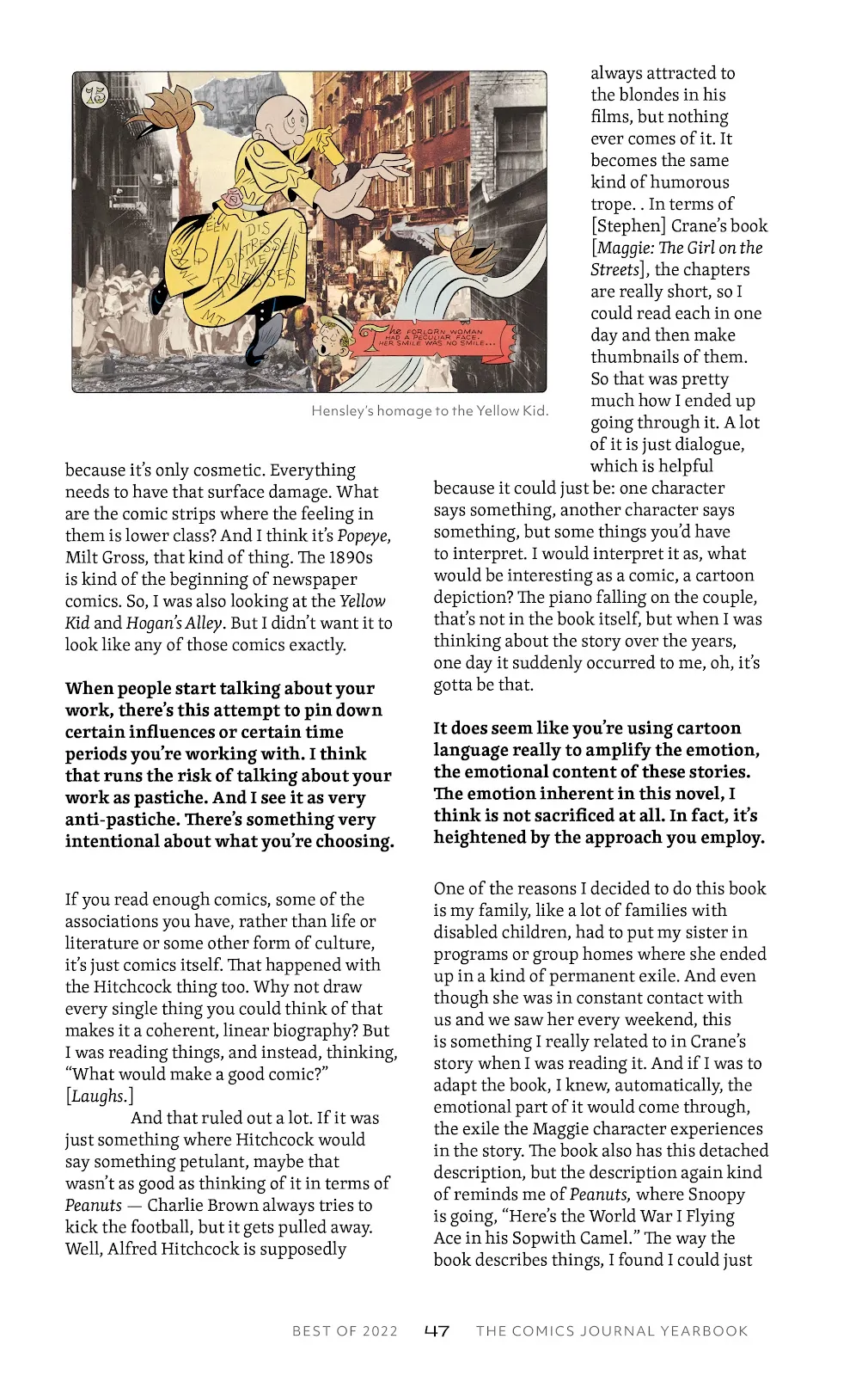 The Comics Journal Yearbook: Best of 2022  part 55