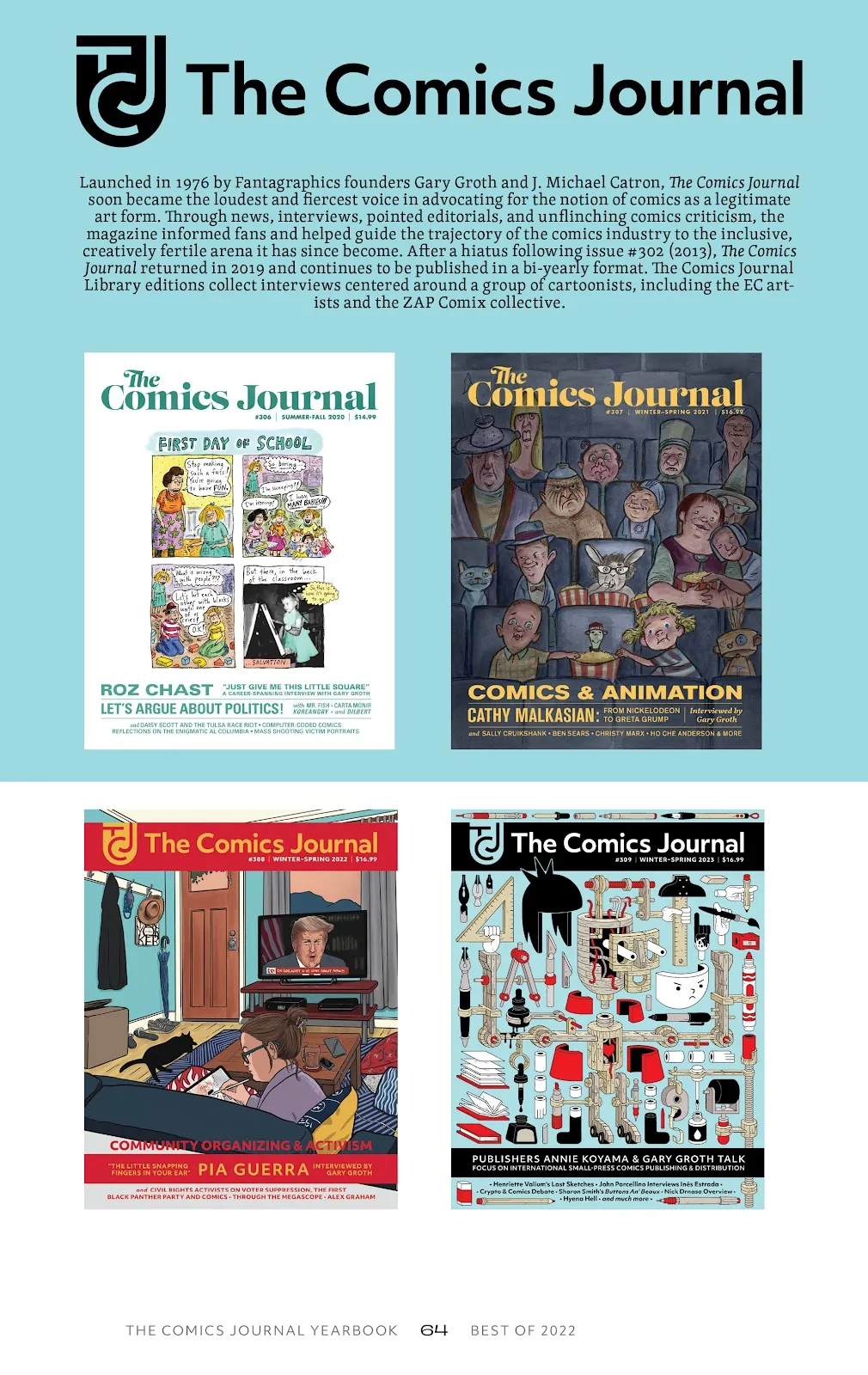 The Comics Journal Yearbook: Best of 2022  part 72