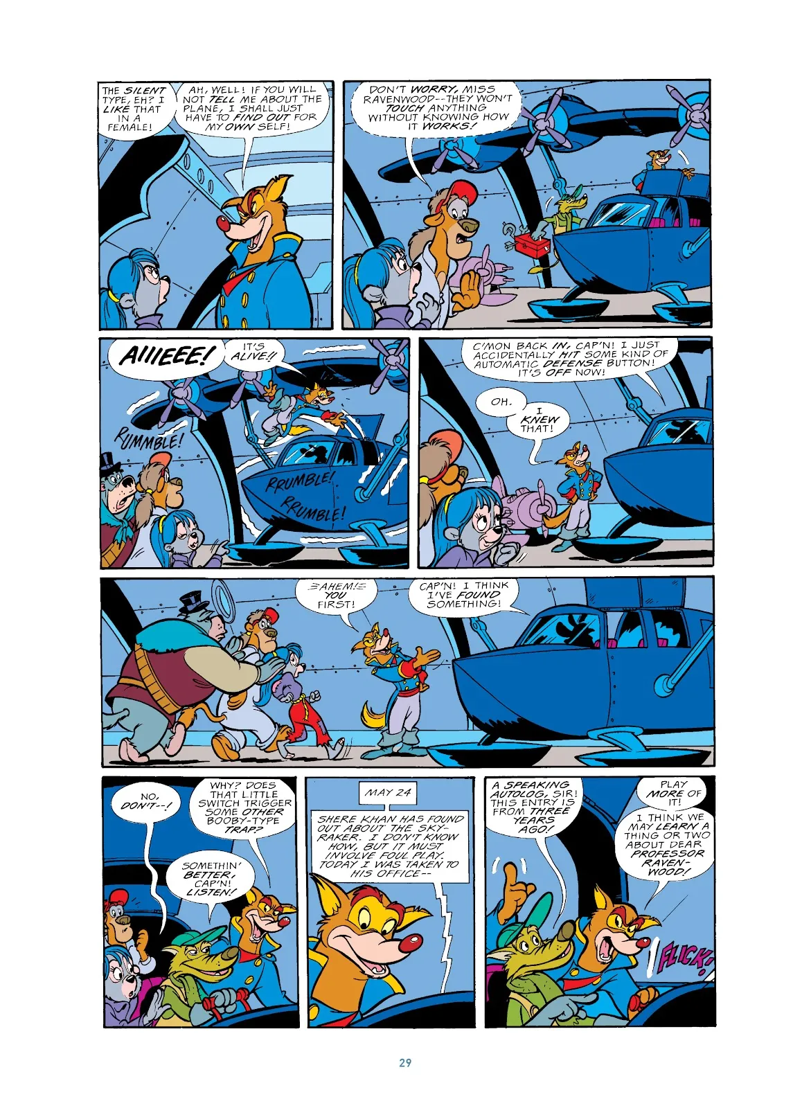 The Disney Afternoon Adventures Vol. 2 – TaleSpin – Flight of the Sky-Raker  (Part 1) part 34