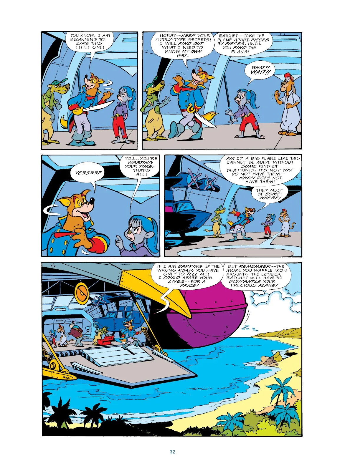 The Disney Afternoon Adventures Vol. 2 – TaleSpin – Flight of the Sky-Raker  (Part 1) part 37