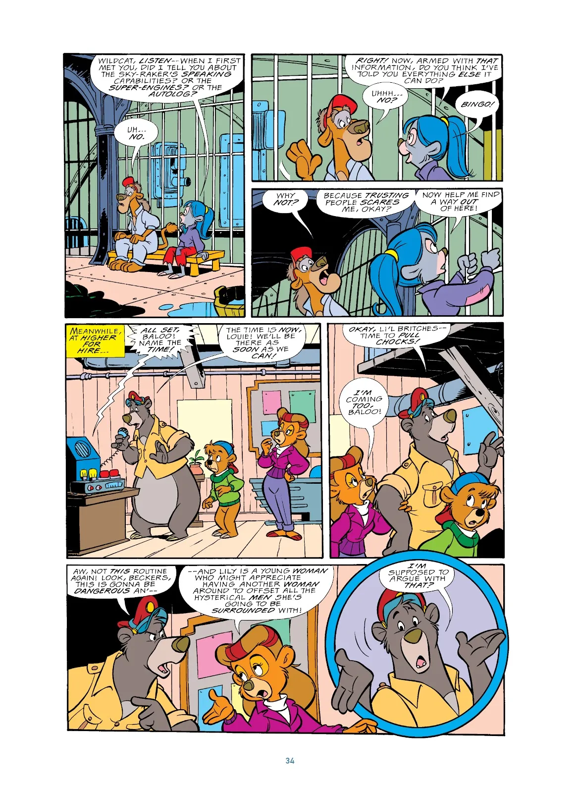 The Disney Afternoon Adventures Vol. 2 – TaleSpin – Flight of the Sky-Raker  (Part 1) part 39