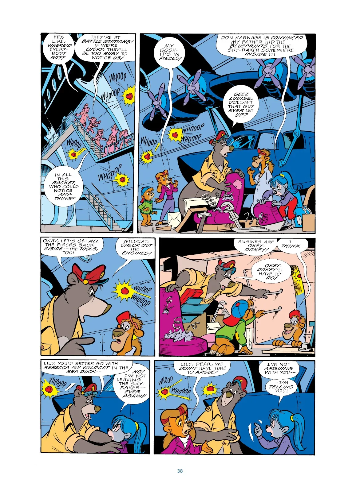The Disney Afternoon Adventures Vol. 2 – TaleSpin – Flight of the Sky-Raker  (Part 1) part 43