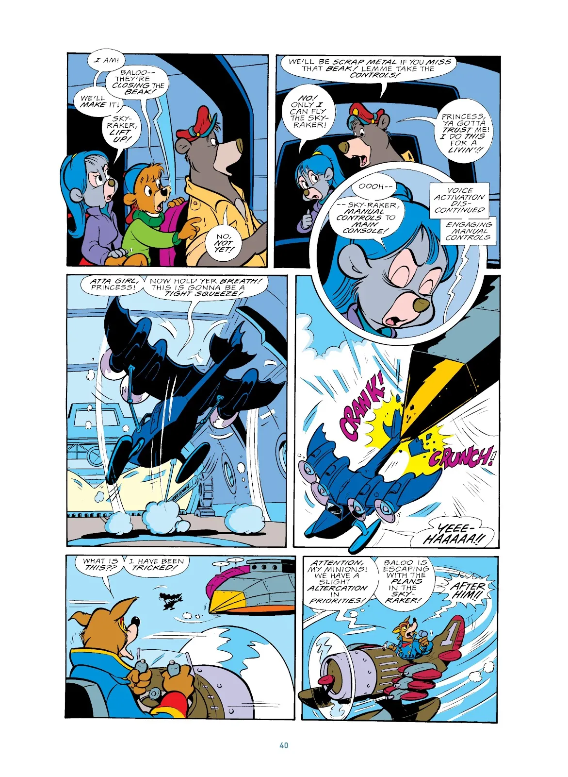 The Disney Afternoon Adventures Vol. 2 – TaleSpin – Flight of the Sky-Raker  (Part 1) part 45