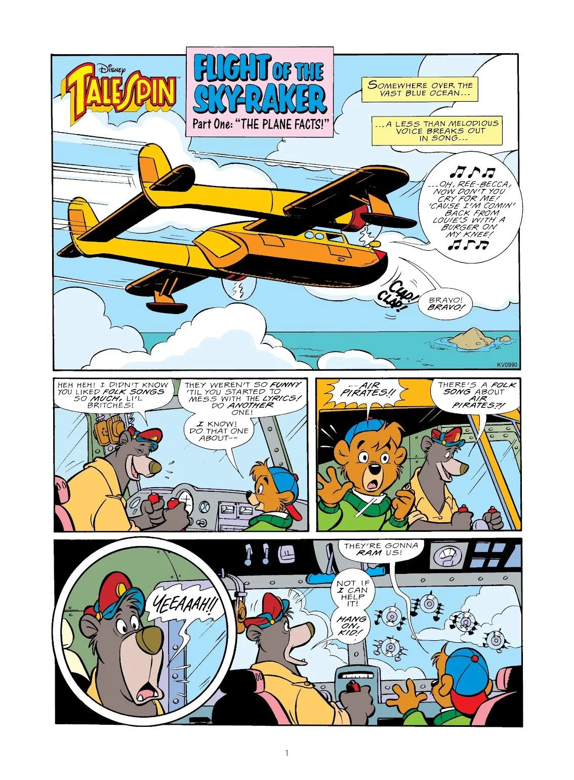 The Disney Afternoon Adventures Vol. 2 – TaleSpin – Flight of the Sky-Raker  (Part 1) part 6