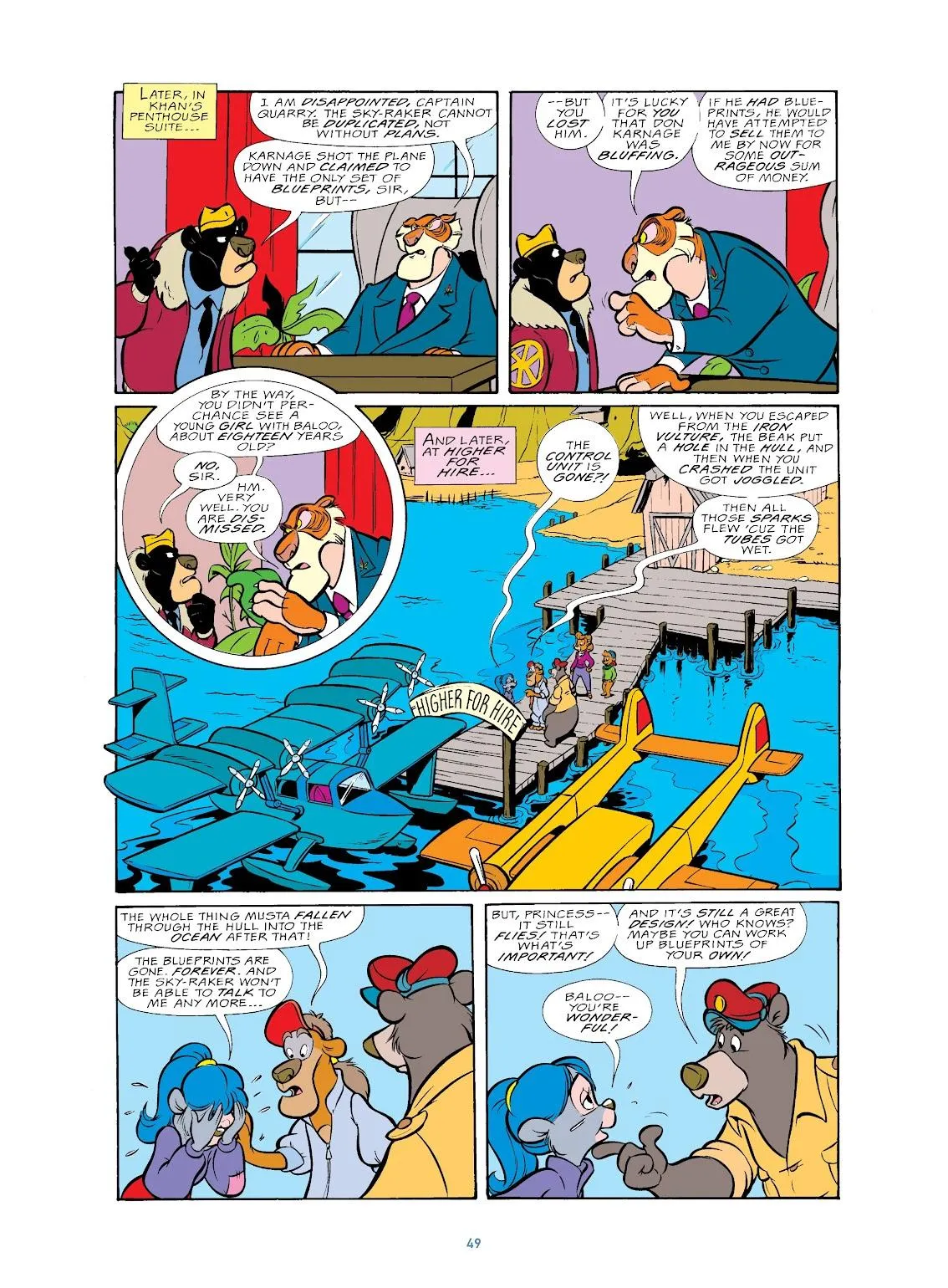 The Disney Afternoon Adventures Vol. 2 – TaleSpin – Flight of the Sky-Raker  (Part 1) part 54