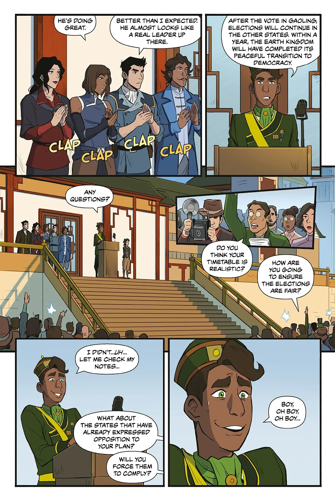 The Legend of Korra: Ruins of the Empire Omnibus  (Part 1) part 15