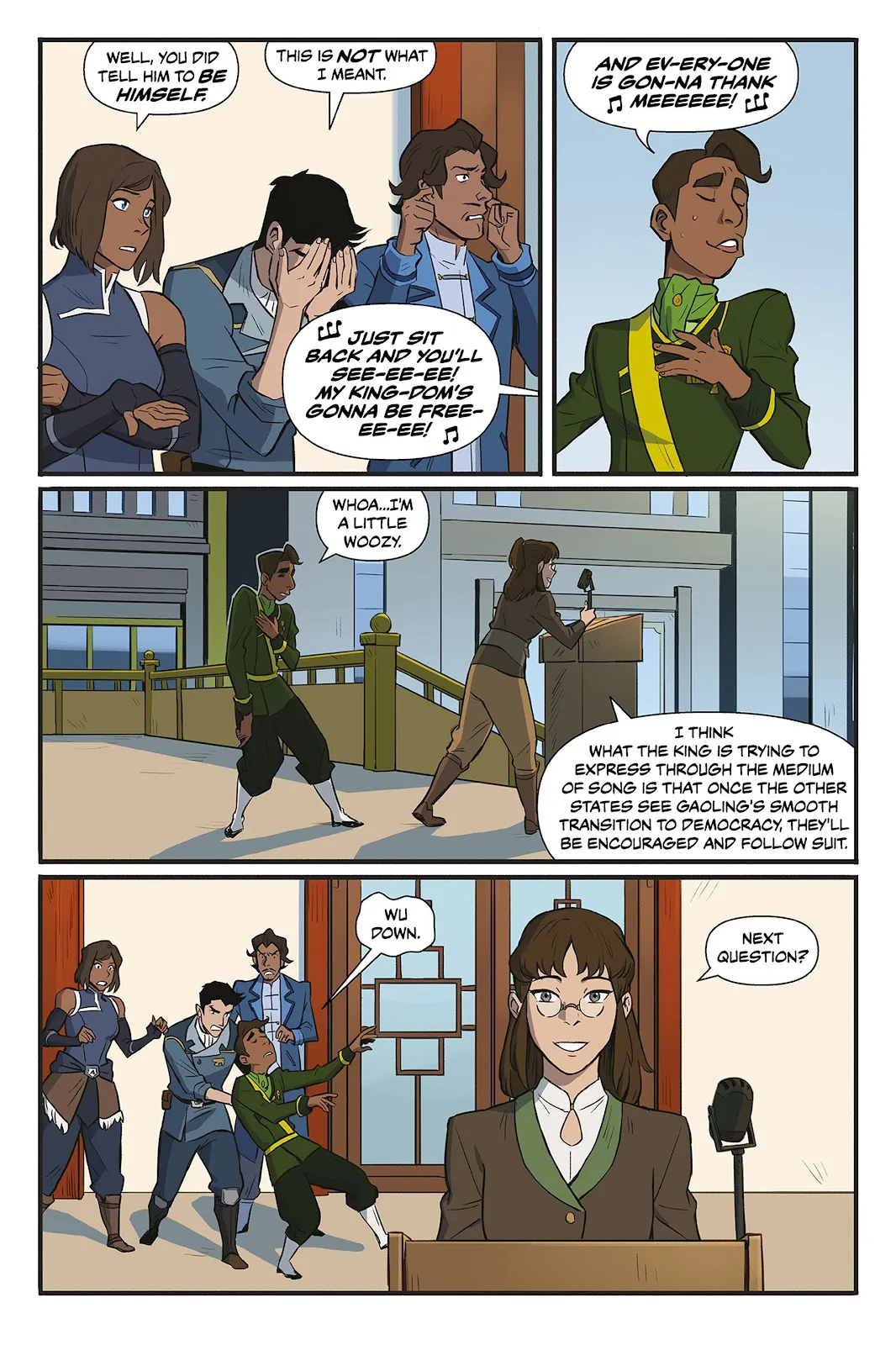 The Legend of Korra: Ruins of the Empire Omnibus  (Part 1) part 17