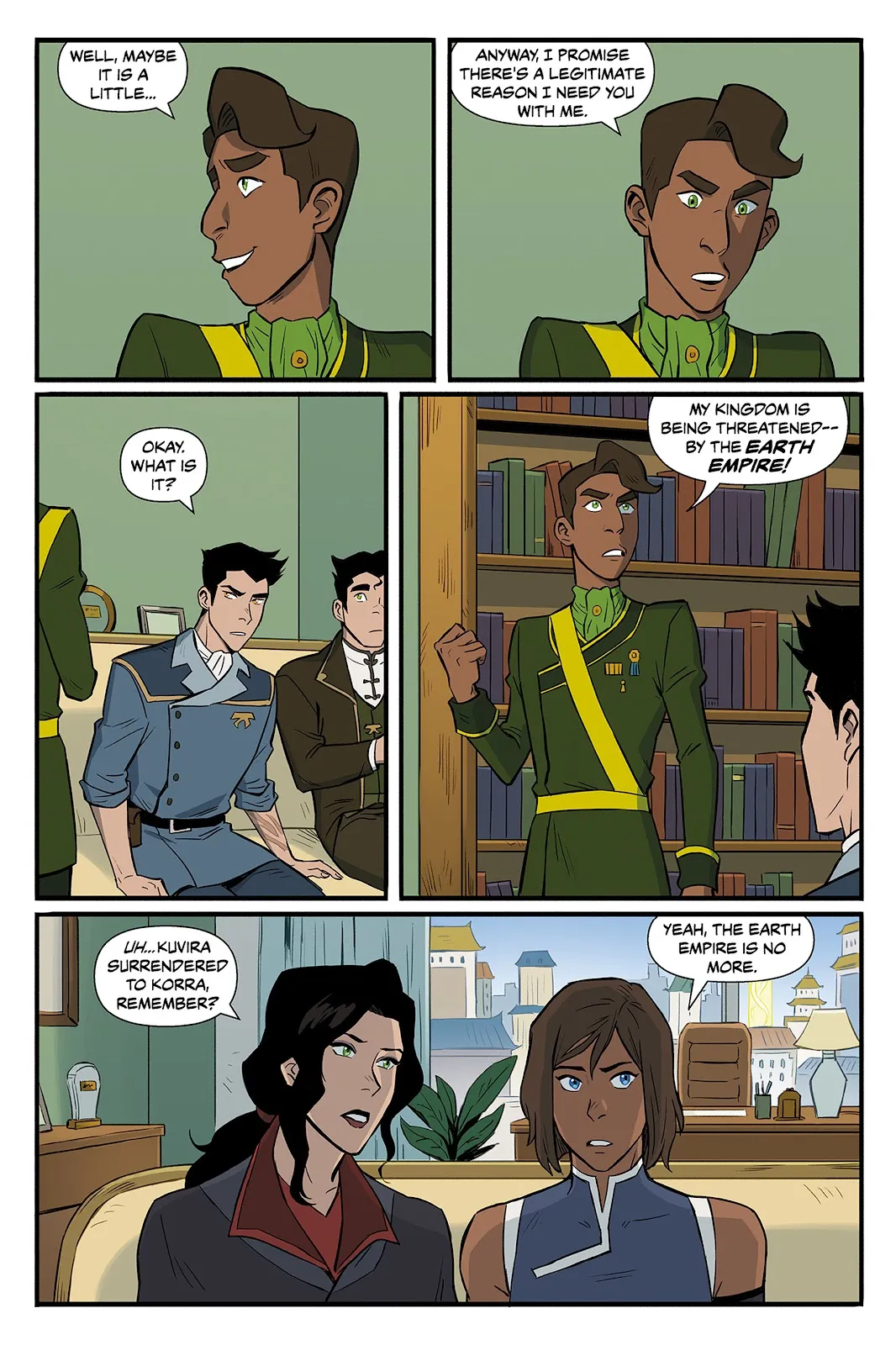 The Legend of Korra: Ruins of the Empire Omnibus  (Part 1) part 27
