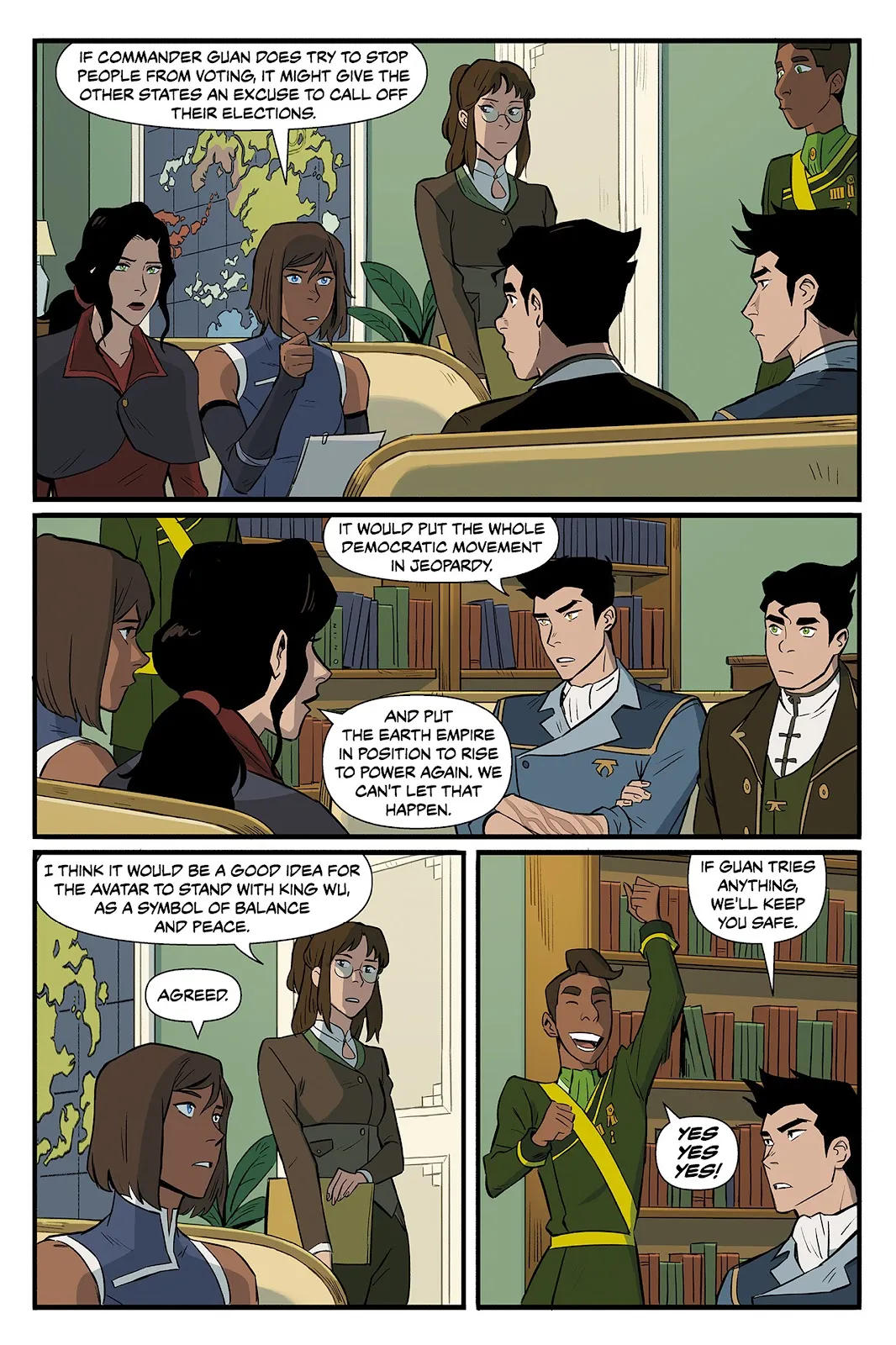 The Legend of Korra: Ruins of the Empire Omnibus  (Part 1) part 29