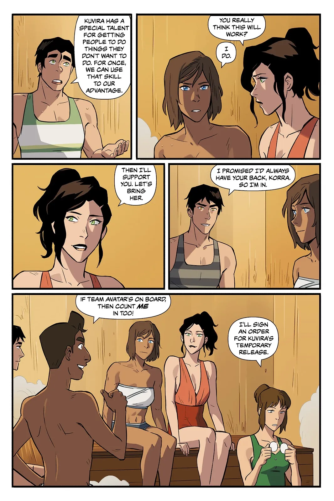 The Legend of Korra: Ruins of the Empire Omnibus  (Part 1) part 46