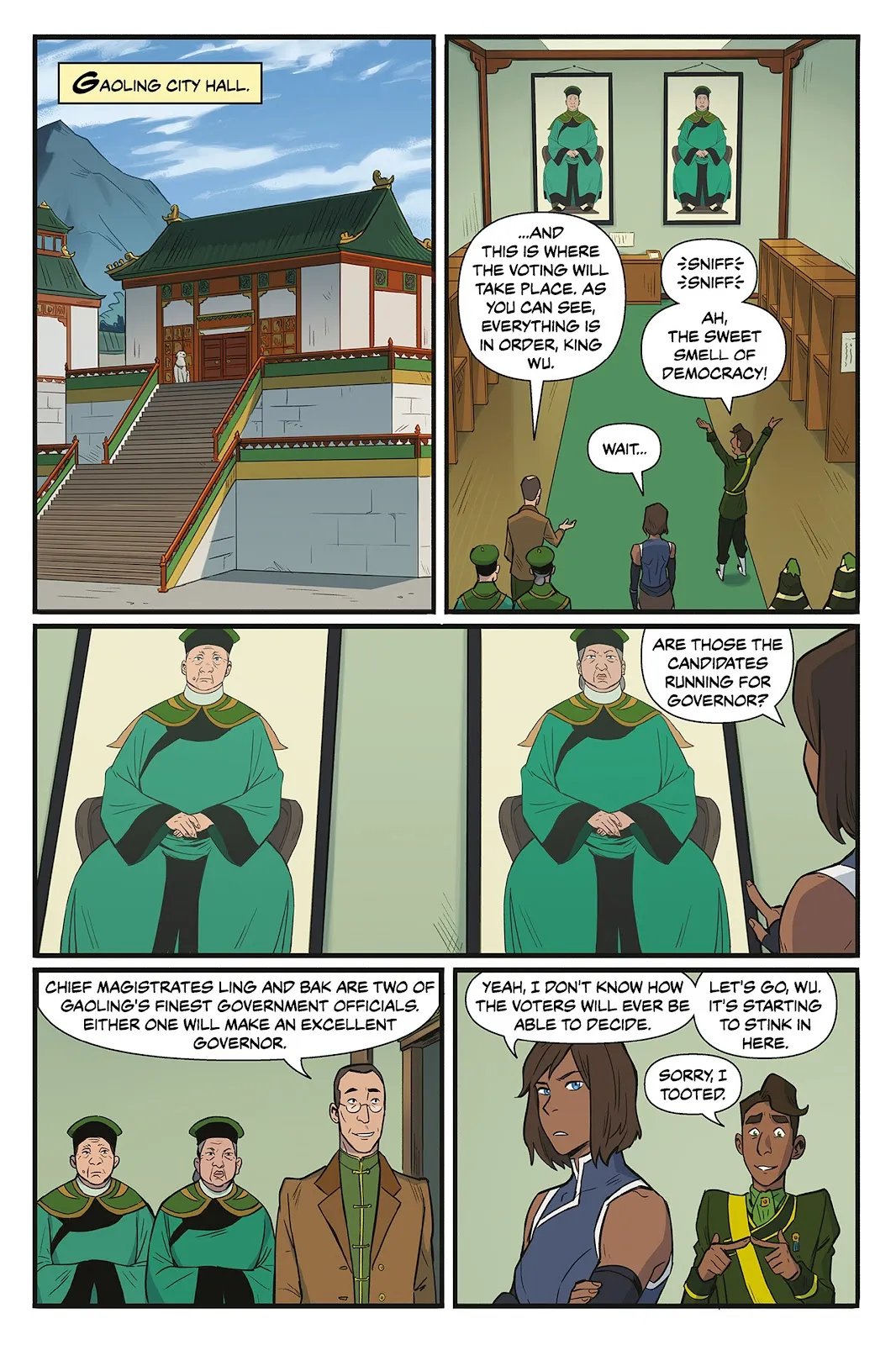 The Legend of Korra: Ruins of the Empire Omnibus  (Part 1) part 53
