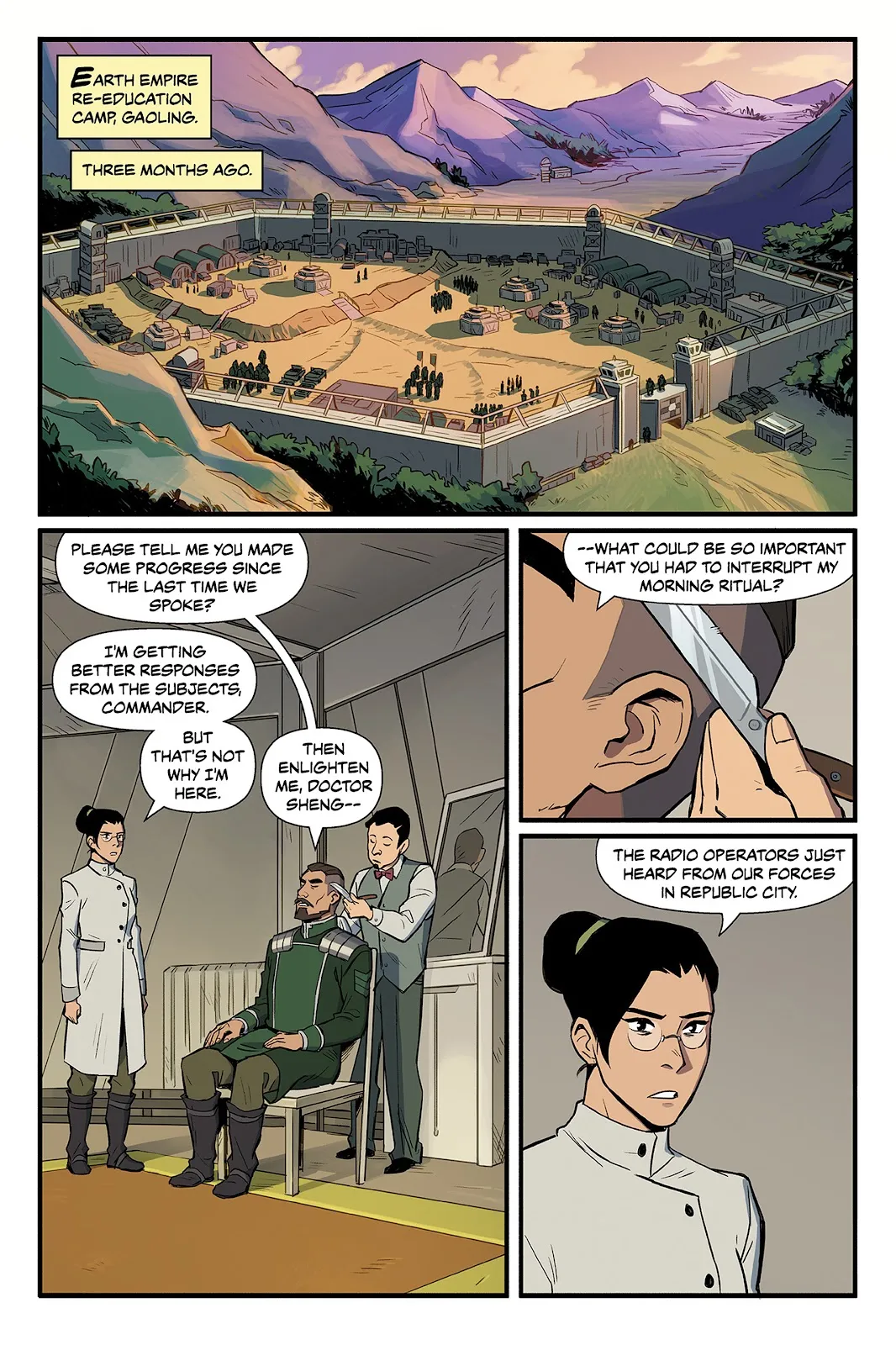The Legend of Korra: Ruins of the Empire Omnibus  (Part 1) part 7