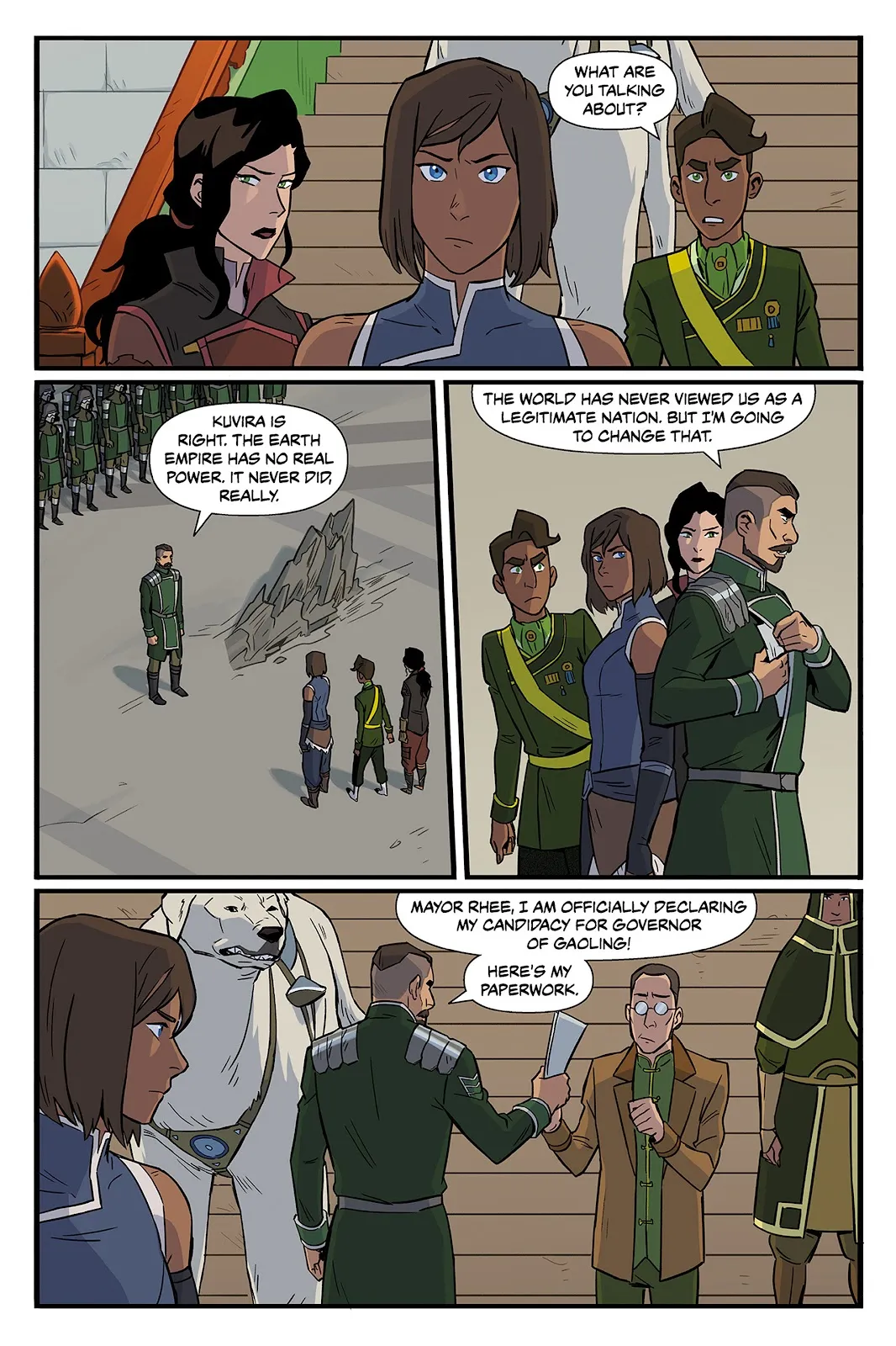 The Legend of Korra: Ruins of the Empire Omnibus  (Part 1) part 70