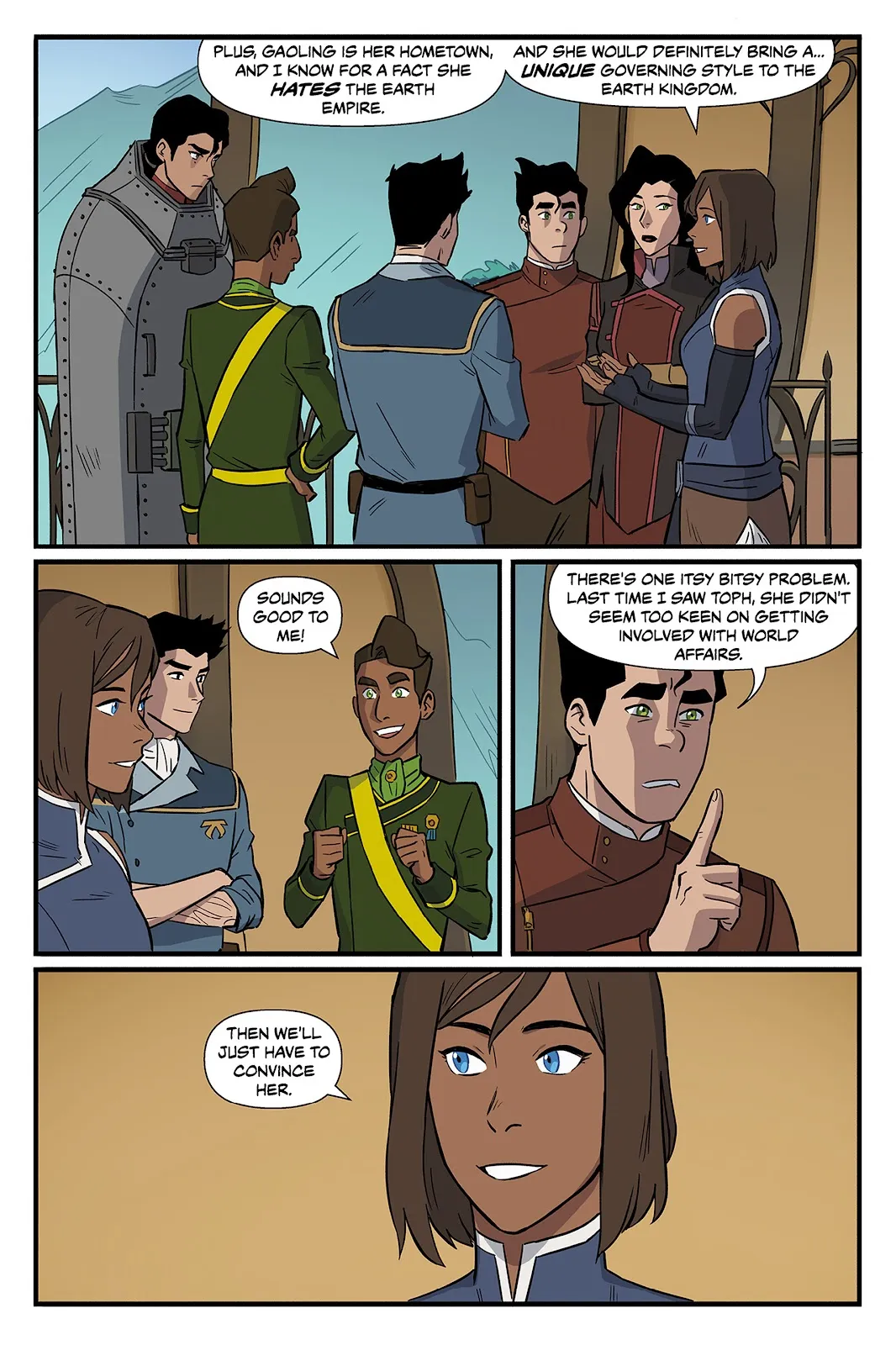 The Legend of Korra: Ruins of the Empire Omnibus  (Part 1) part 75
