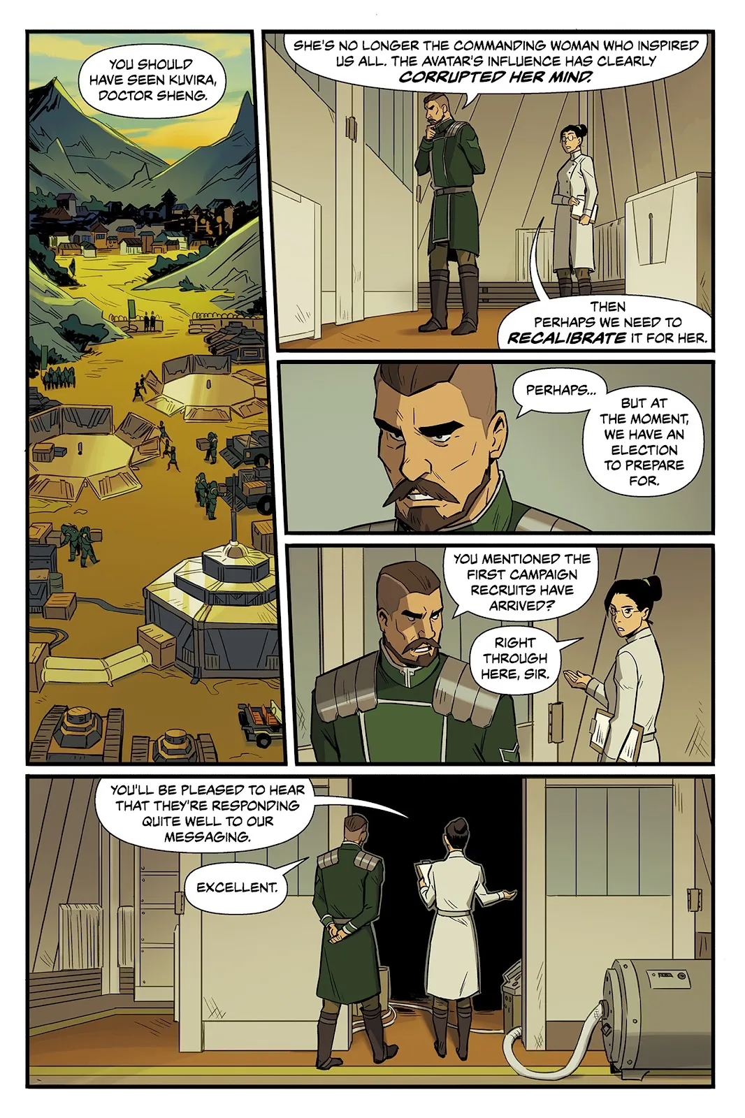 The Legend of Korra: Ruins of the Empire Omnibus  (Part 1) part 76