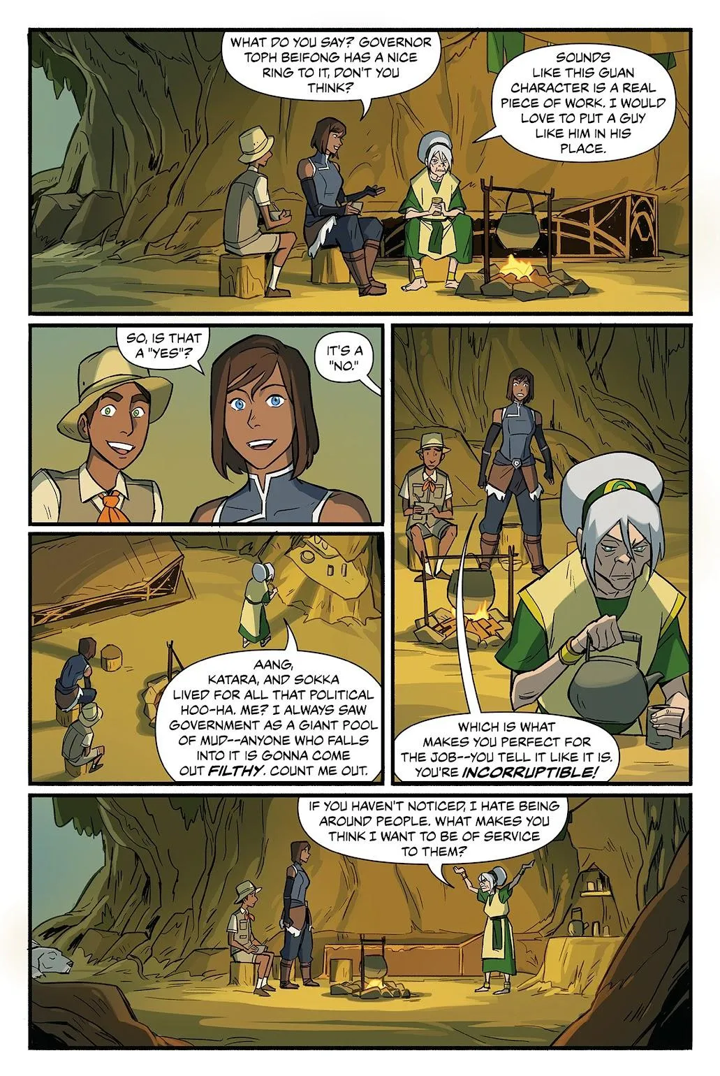 The Legend of Korra: Ruins of the Empire Omnibus  (Part 2) part 11