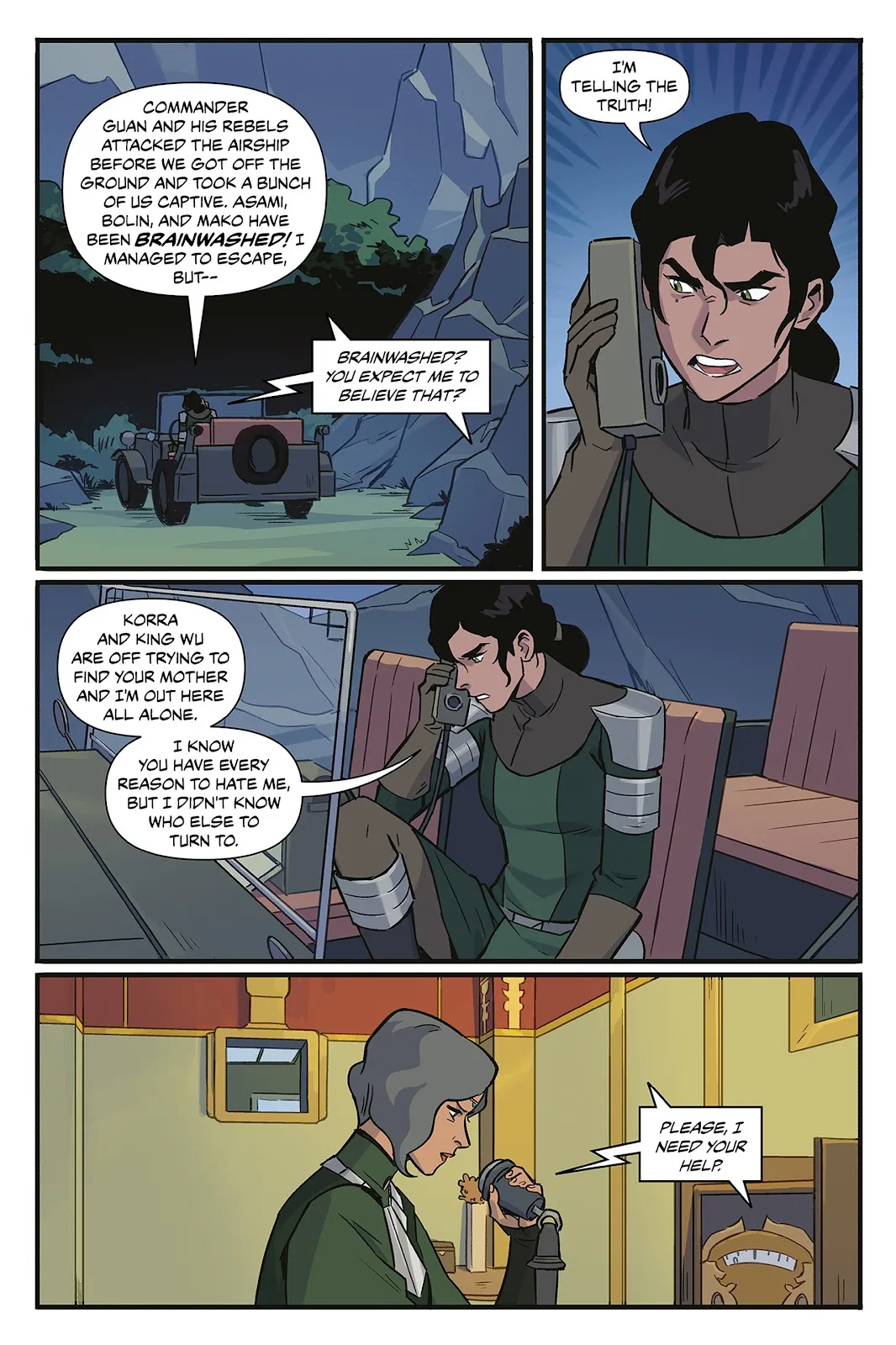 The Legend of Korra: Ruins of the Empire Omnibus  (Part 2) part 19